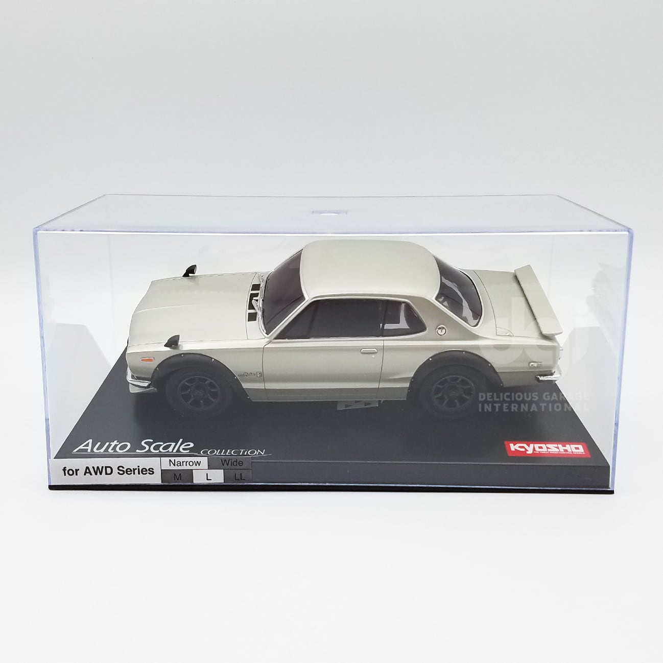 ミニッツAWD 日産スカイライン2000GTR（シルバー）ハコスカ