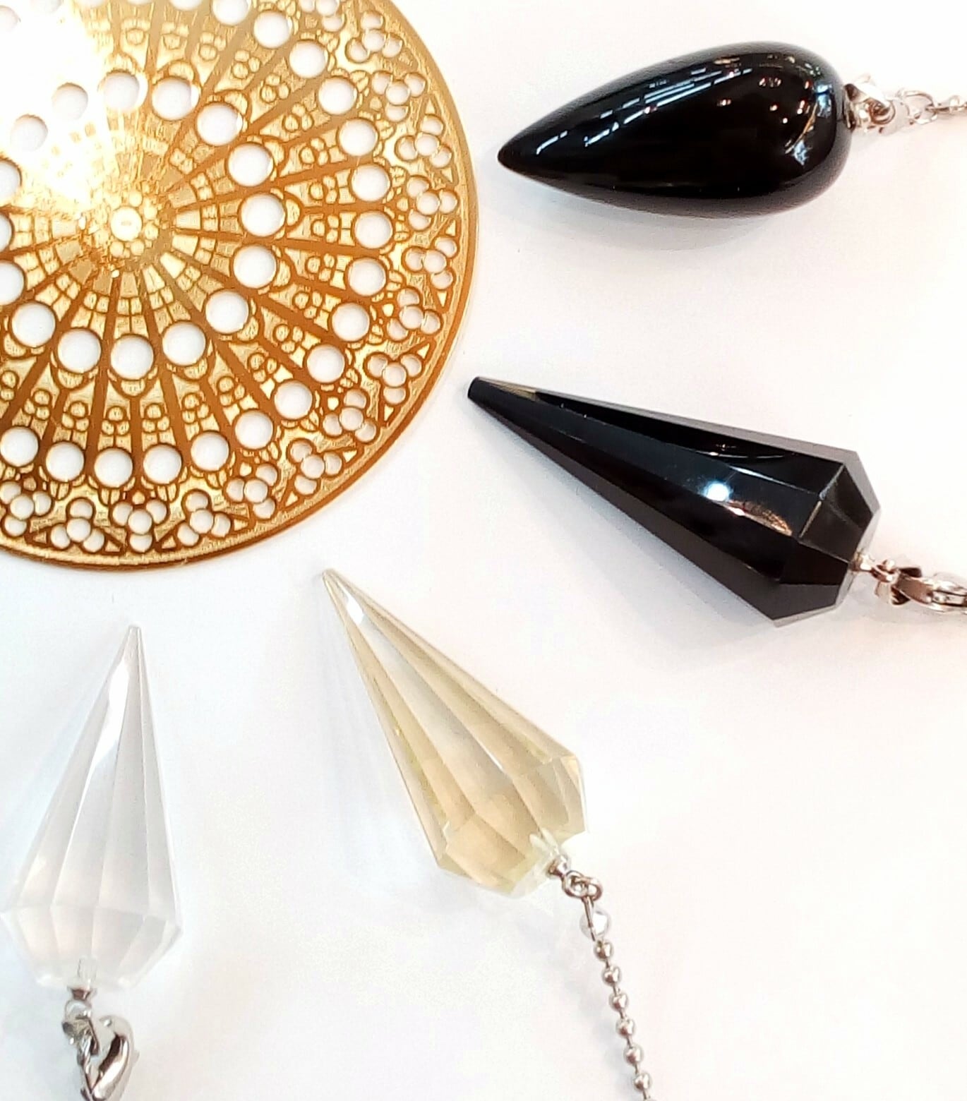 水晶ペンデュラム】大和の霊力入り！浄化！ ペンデュラム【天然