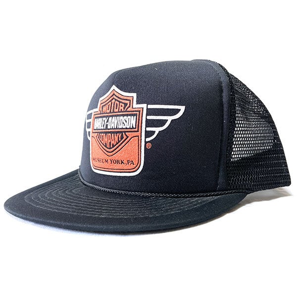 ハーレー・ダビッドソン ミュージアム ビンテージ キャップ ブラック
