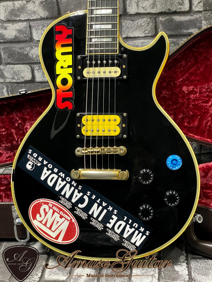 レスポール 横山健 Edwards レスポール エレキギター 青 Hi-STANDARD