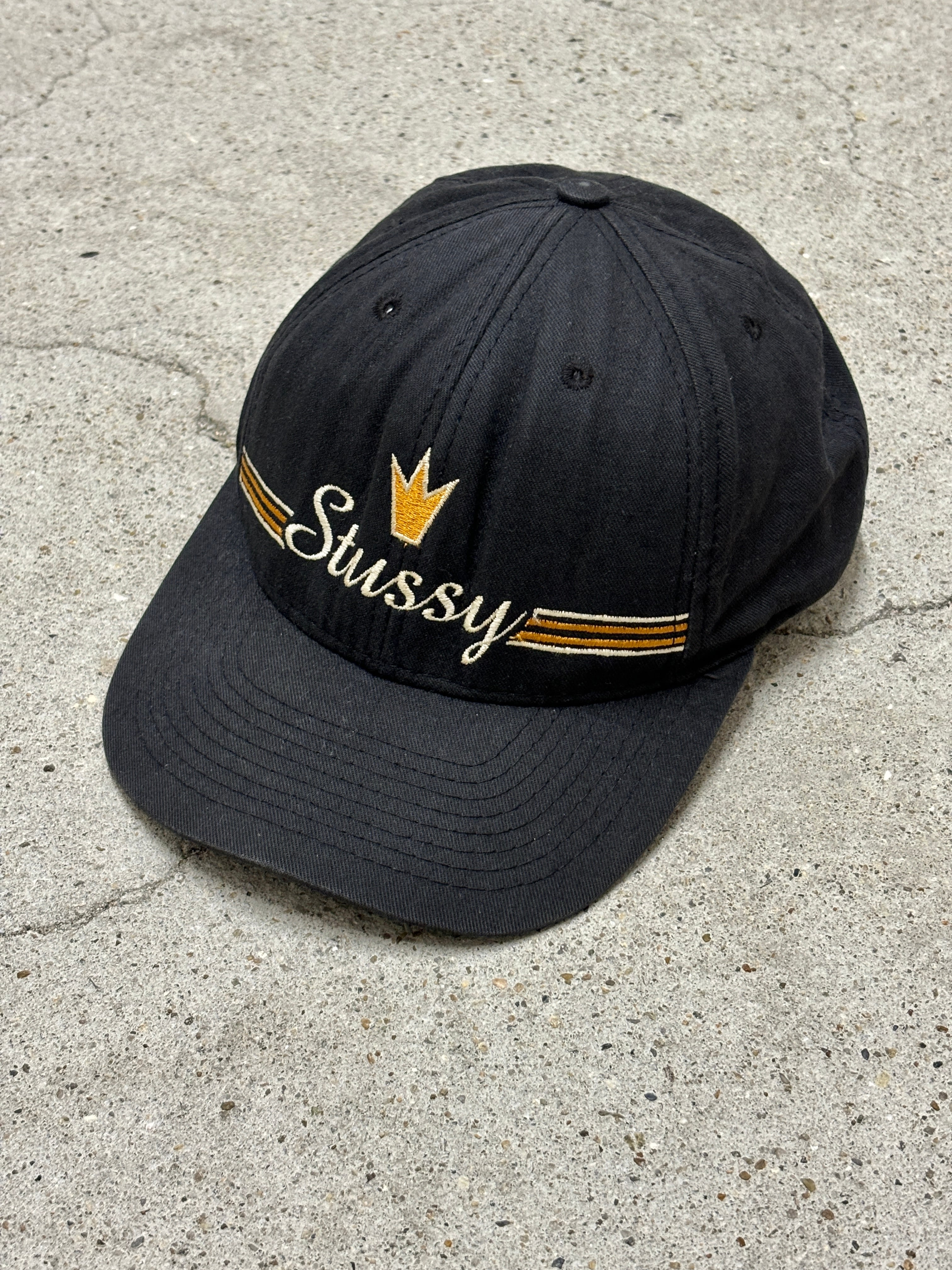 80〜90s OLD STUSSY ロゴキャップ STUSSY(ステューシー) 80's Crown S