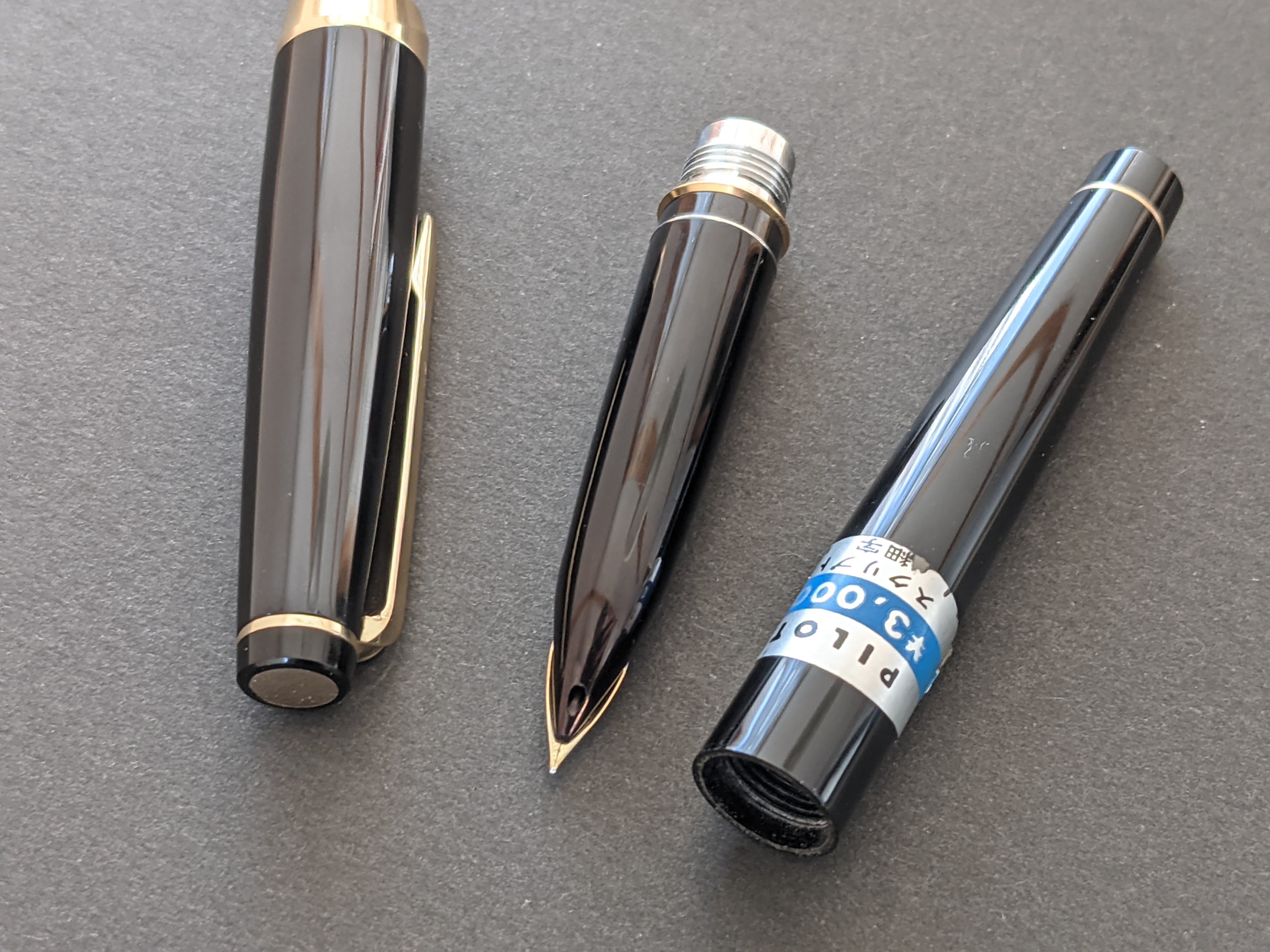 70s パイロット エリート スクリプト PILOT Elite （硬・細字） 18K