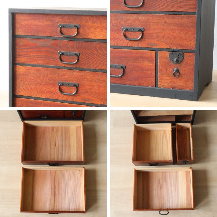 アンティーク 小和箪笥 和タンス 古家具 古道具 ケヤキ | RENOKA