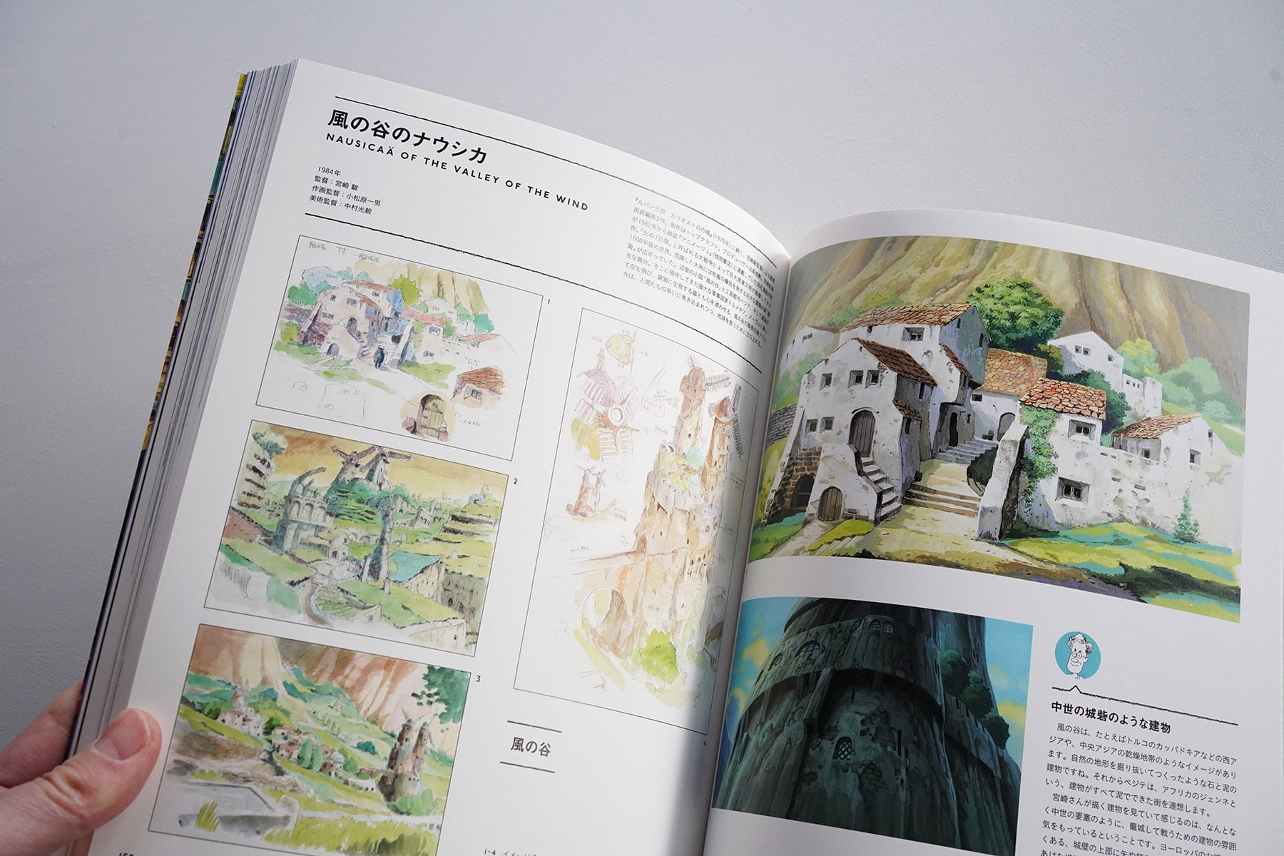 スタジオジブリ レイアウト展 画集 スタジオジブリ・レイアウト展