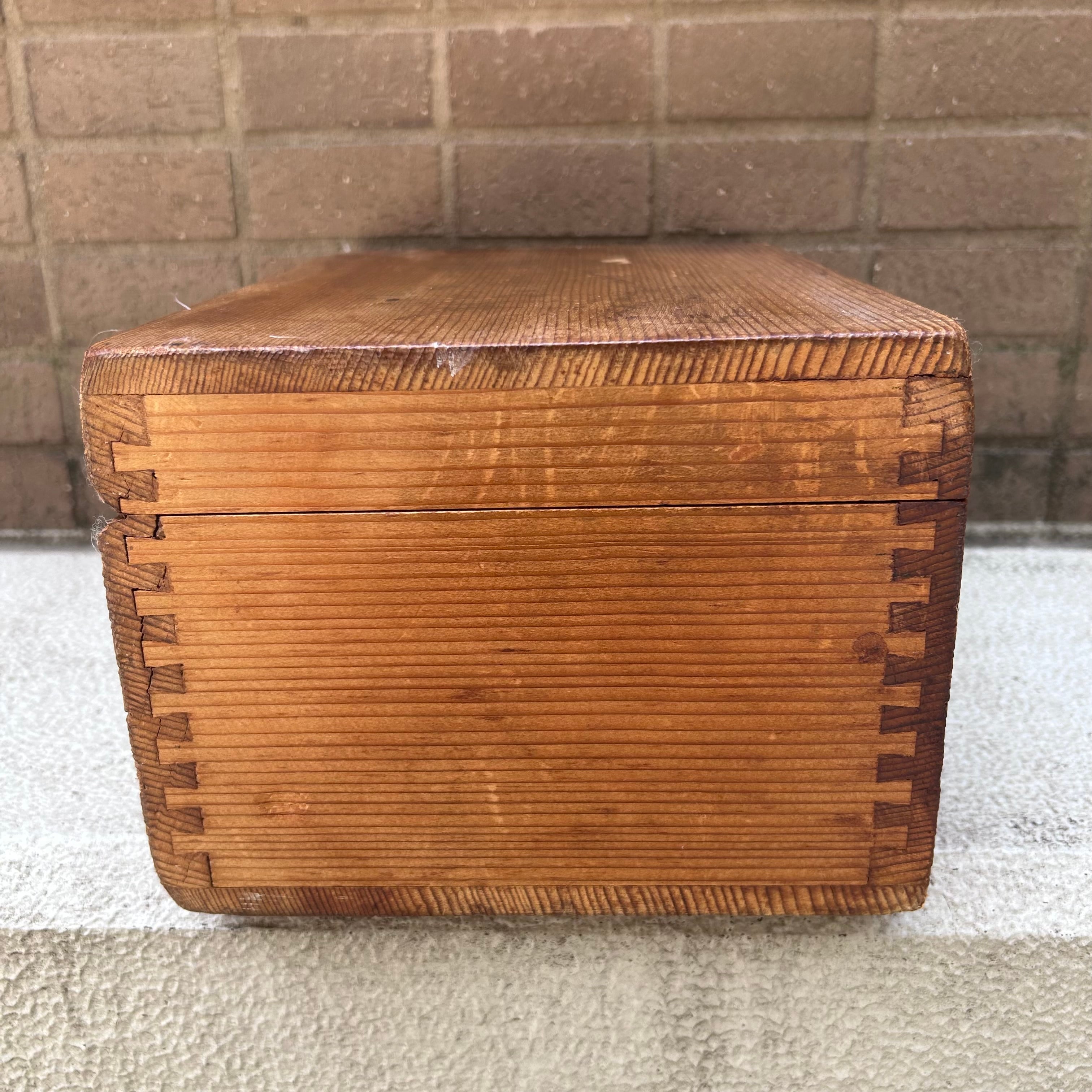 希少！OLD 1990年ワイン木箱シャルドネ ウッドボックス USA