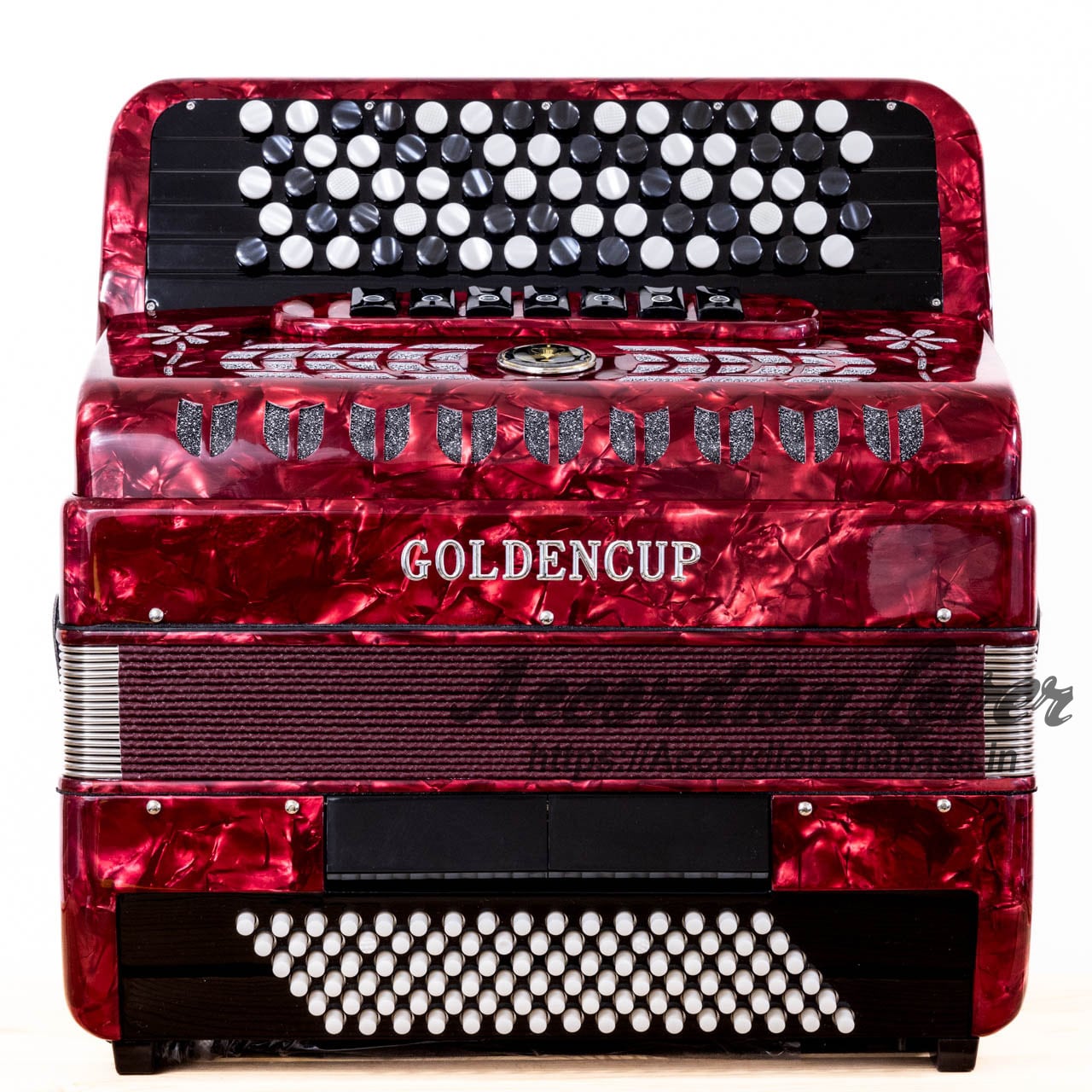 キョーリツ アコーディオン ACD-500/RD ハードケース付き 鍵盤 【公式