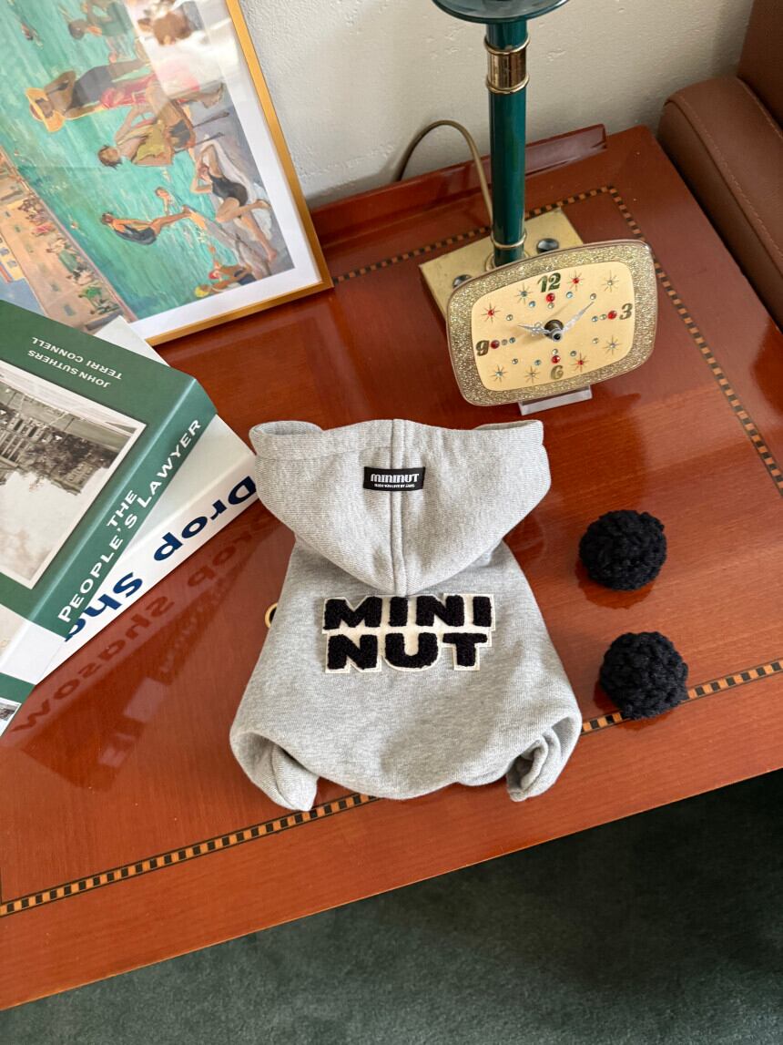 即納【mininut】logo patch hoodie（3color） | ropet