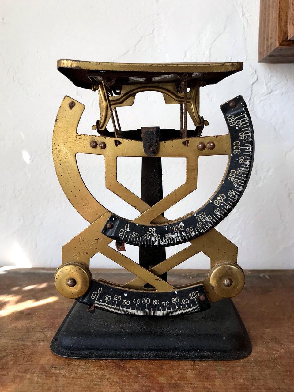 ドイツ BILATERAL レタースケール 鉄製はかり | Brocante de La