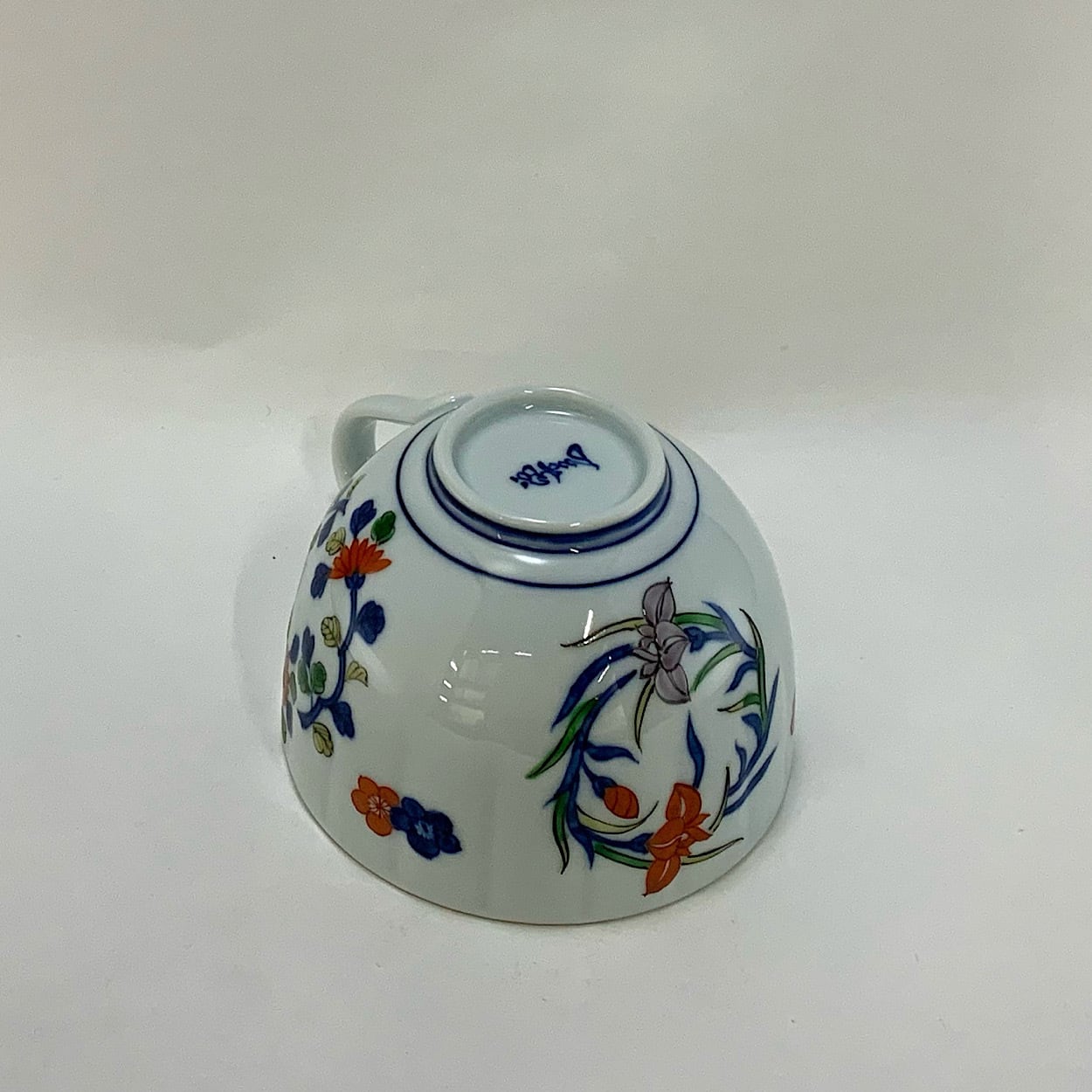 源右衛門窯作 染錦花輪菊渕 碗皿 | 有田焼の有光堂 | 源右衛門窯特約店