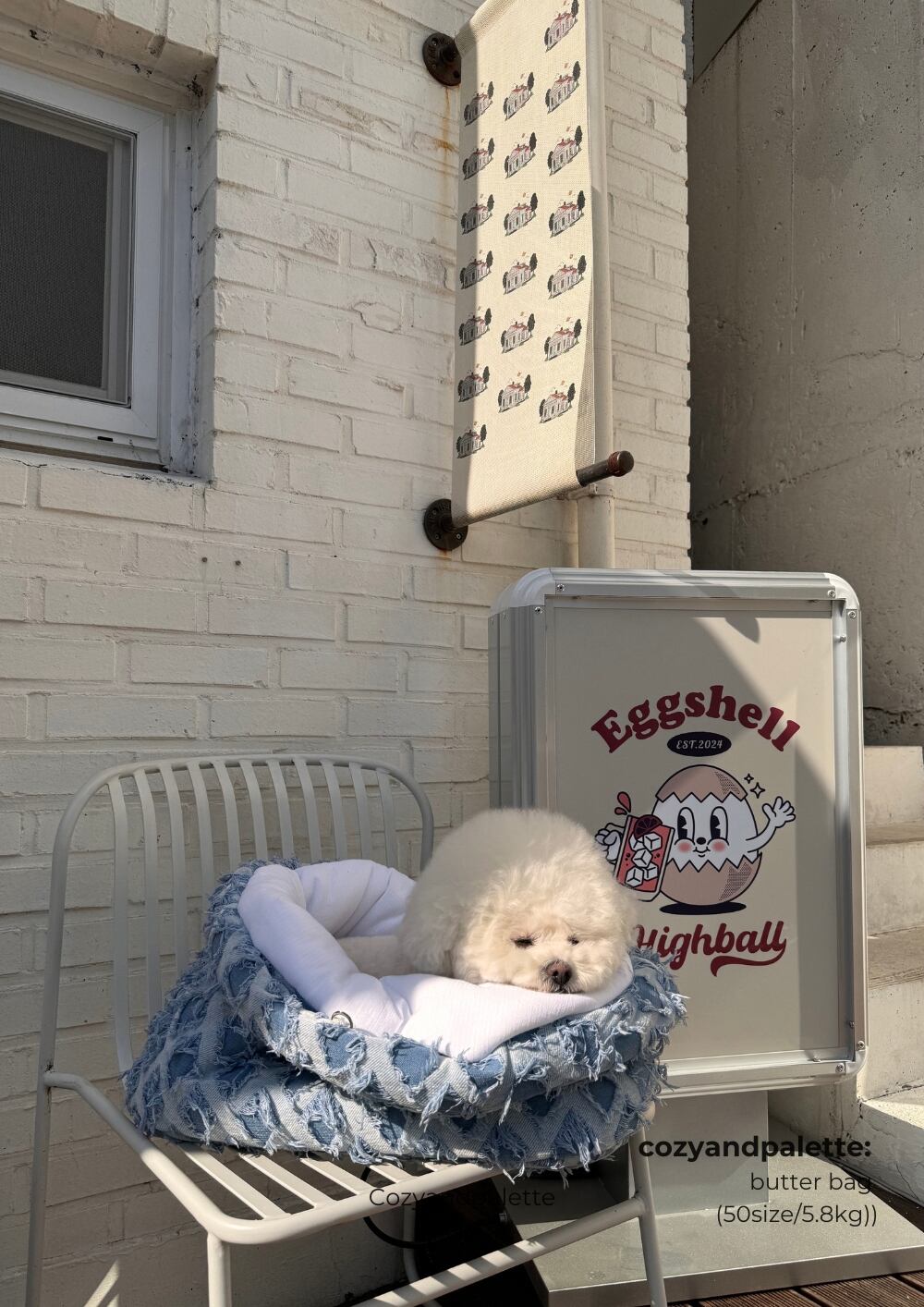 予約】[cozy-n] Butter bag (Denim version) | LUANA DOG