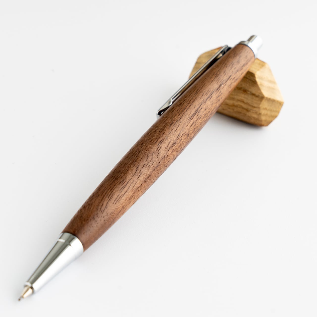 木軸シャーペン】ウォールナット（胡桃） / 0.5mmシャープペンシル