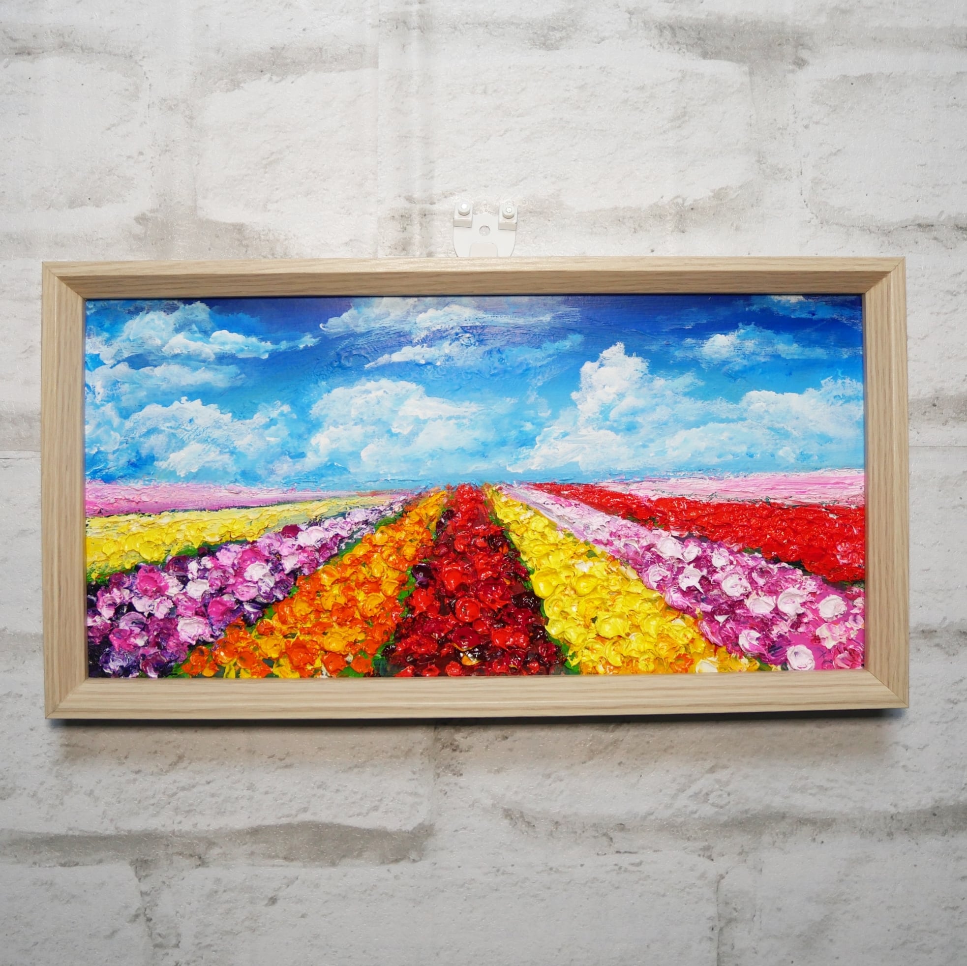 田渕眞兒油絵油彩薔薇シリーズ花No.27