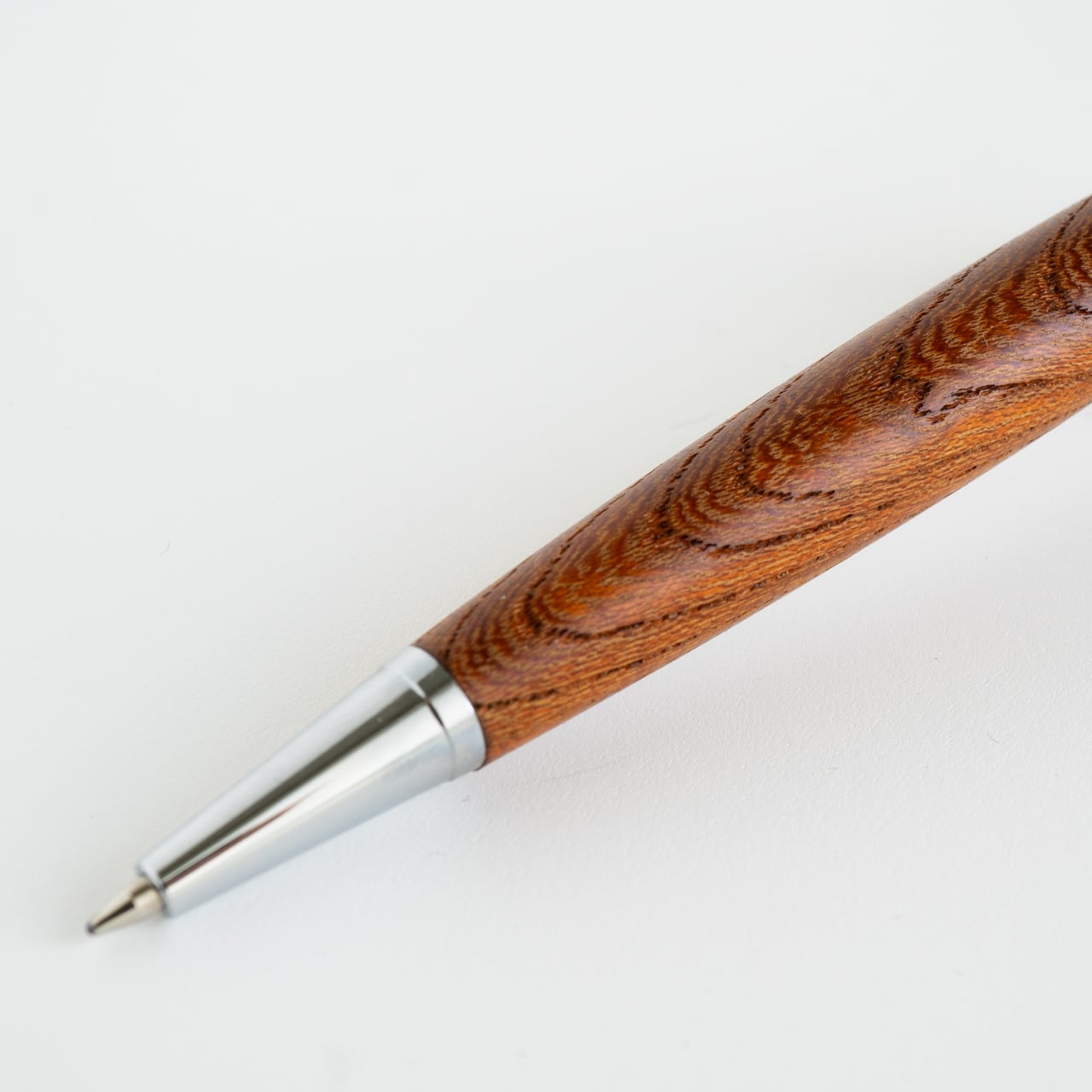 木軸ボールペン】ケヤキ（欅） 上杢 / ノック式木製ボールペン