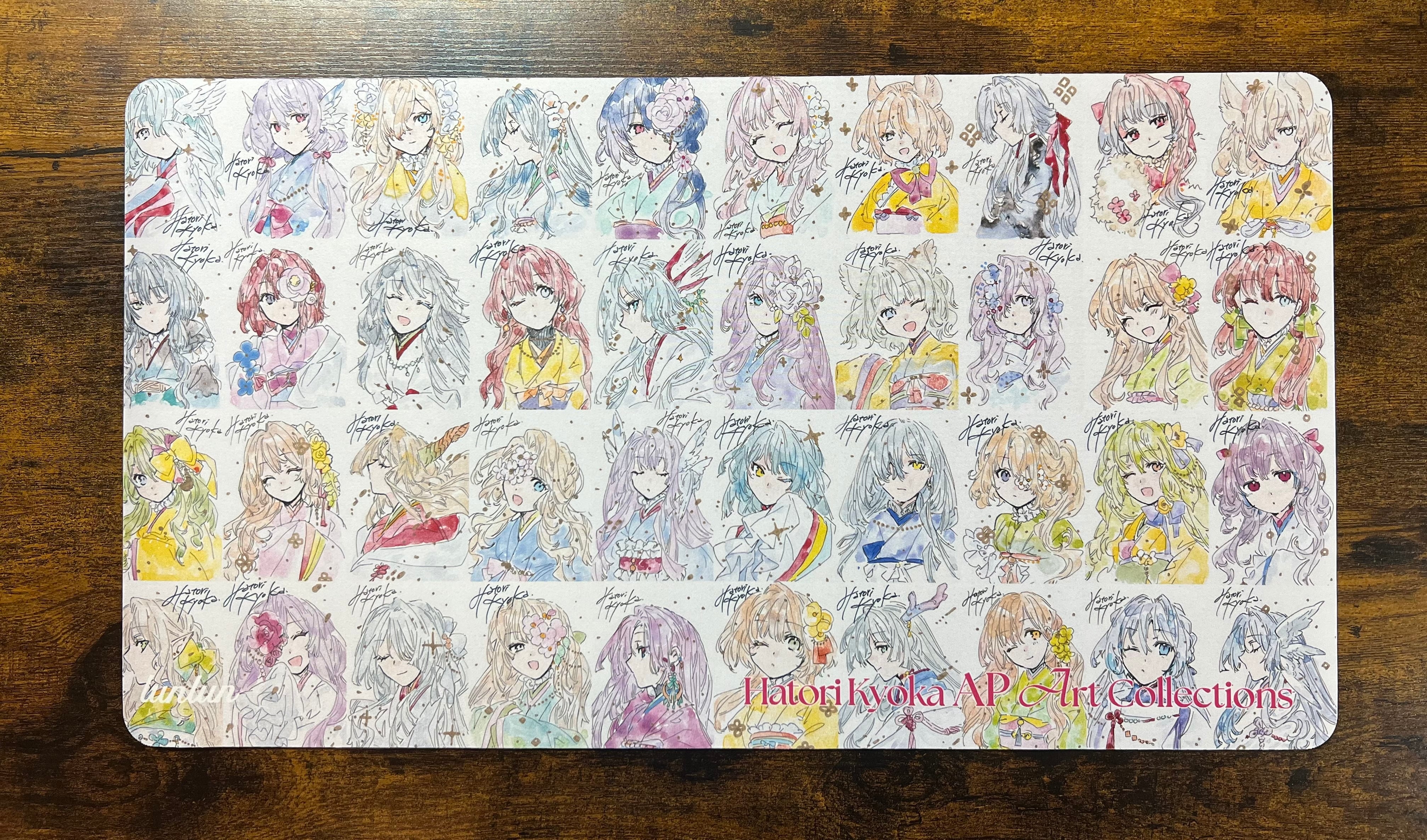 世界50枚限定】MTG プレイマット 未使用 匈歌ハトリ 神を討つ（顔