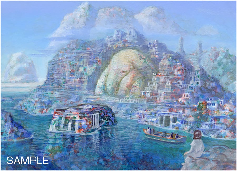 井上直久版画めげゾウ