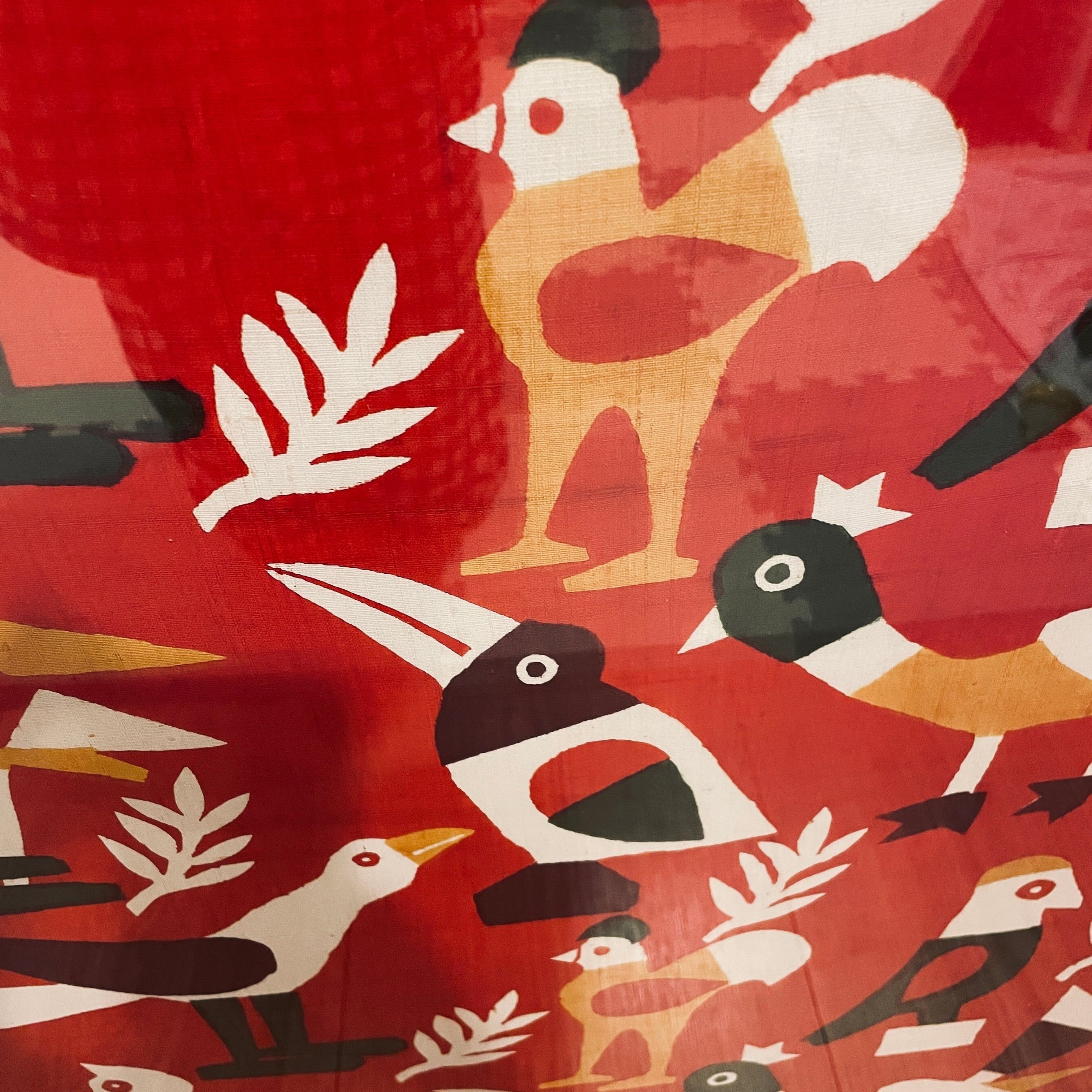 額装付き 柚木沙弥郎 日本民藝館 「喜びの鳥」限定ポスター | Pay ID