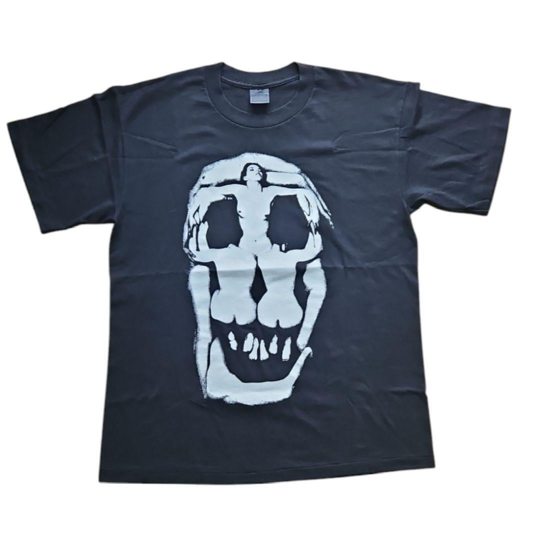 ダリ salvador dali skull 官能的な死 騙し絵TシャツM 官能的な死