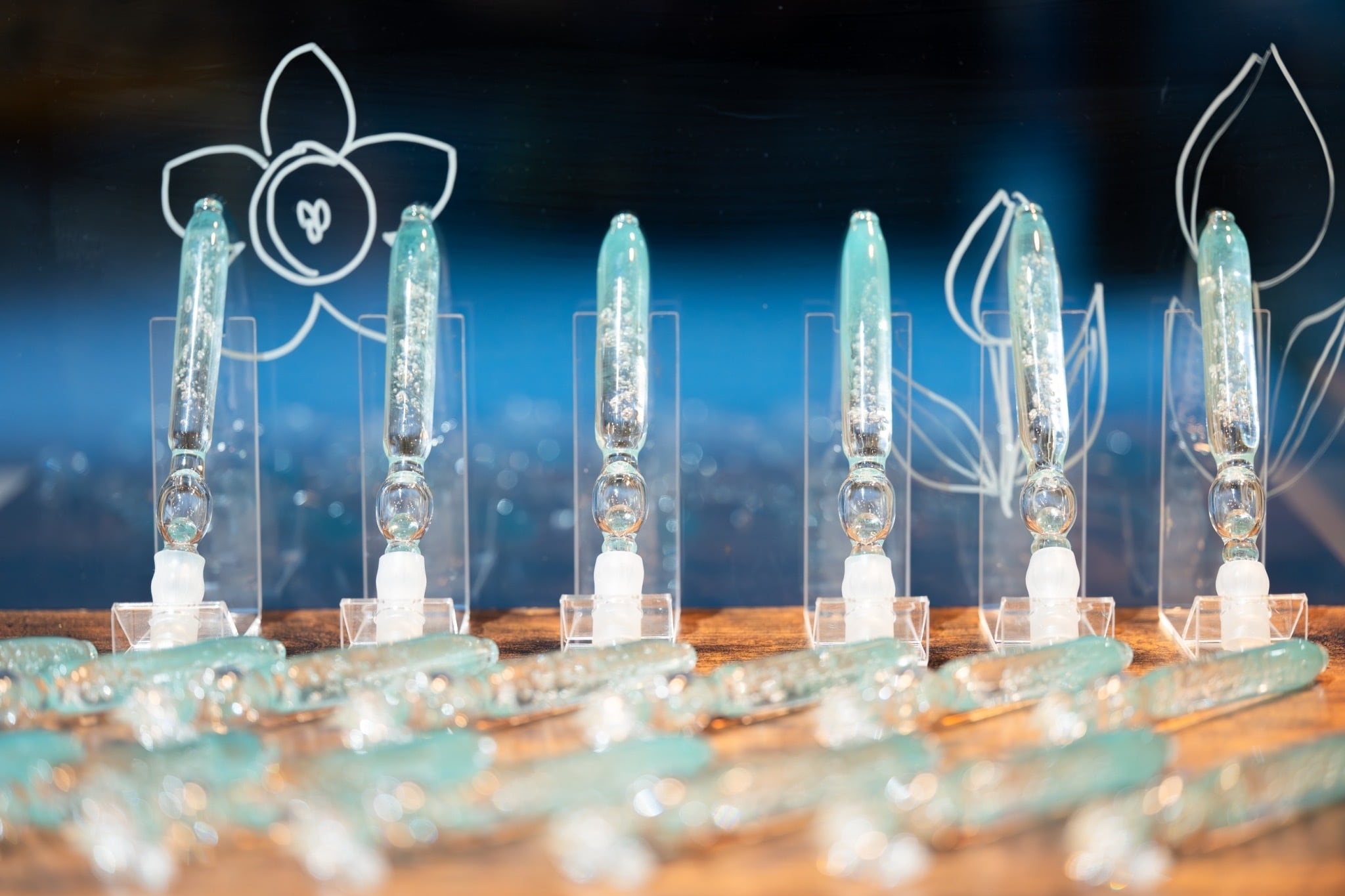 ラムネペン paraglass ガラスペン