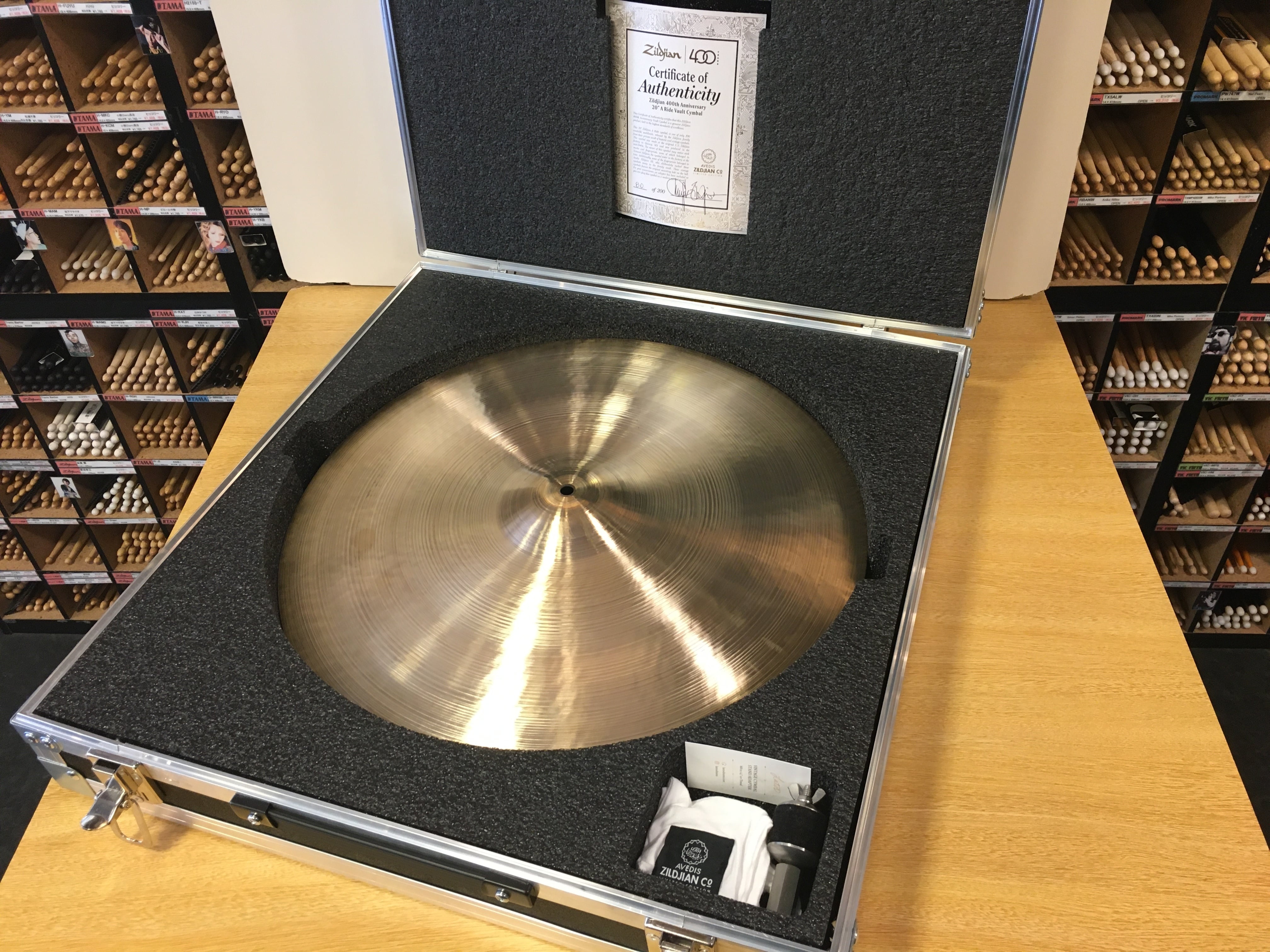 限定] Zildjian 400th Anniversary Limited Edition Vault Cymbals