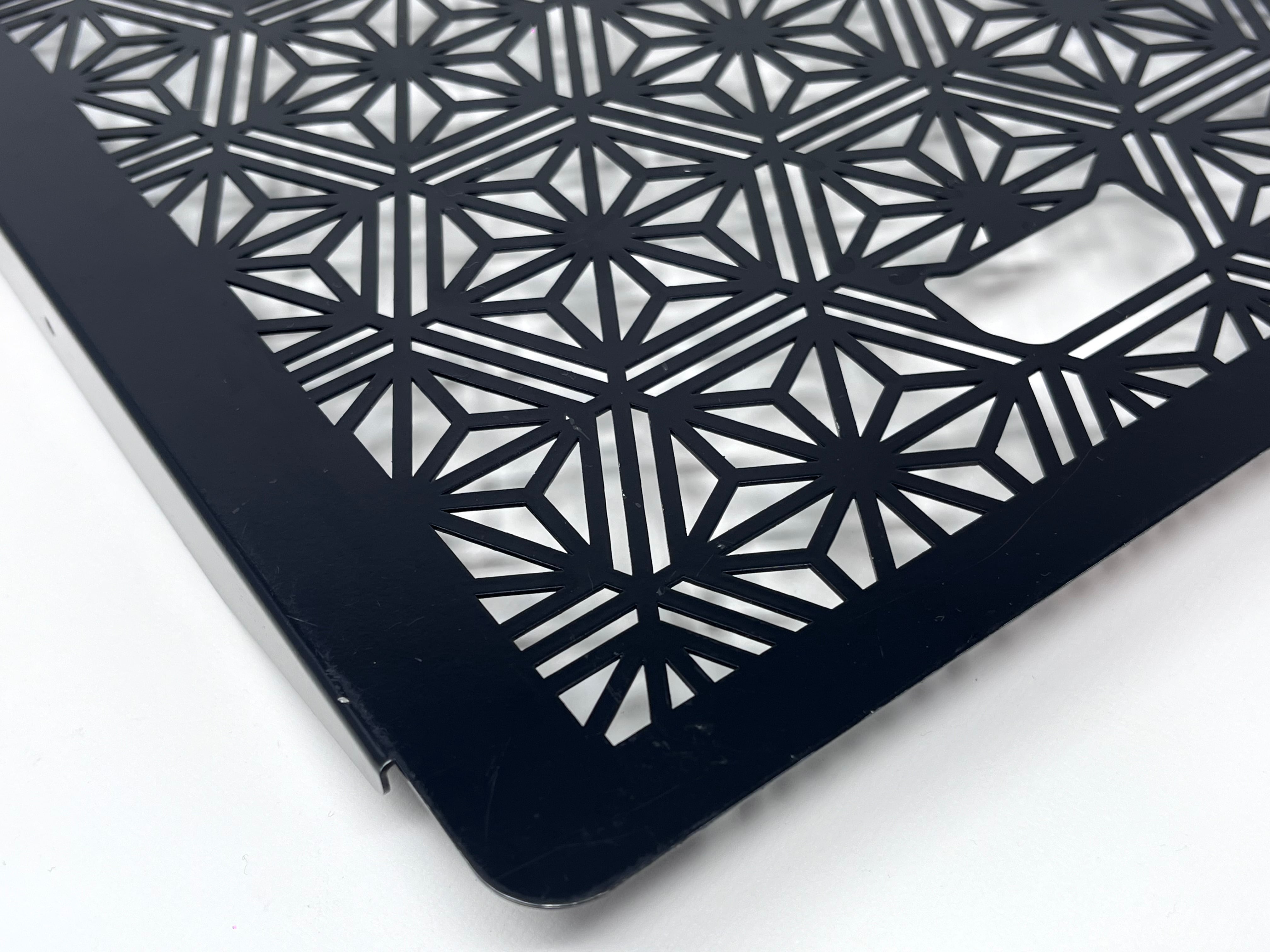 802products 麻の葉柄ワンユニットプレート 802products 麻の葉柄ワン