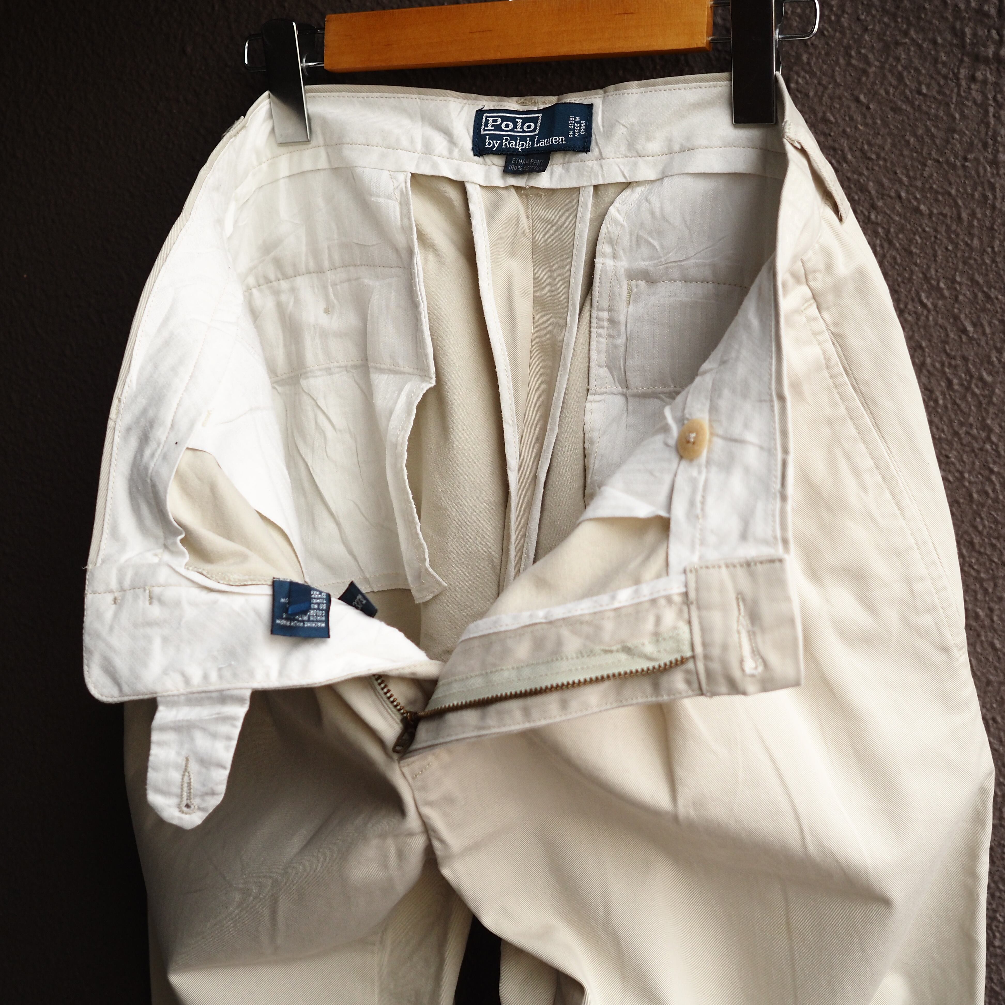 1990's〜 Ralph Lauren “Polo Chino” Trousers W32 ラルフローレン