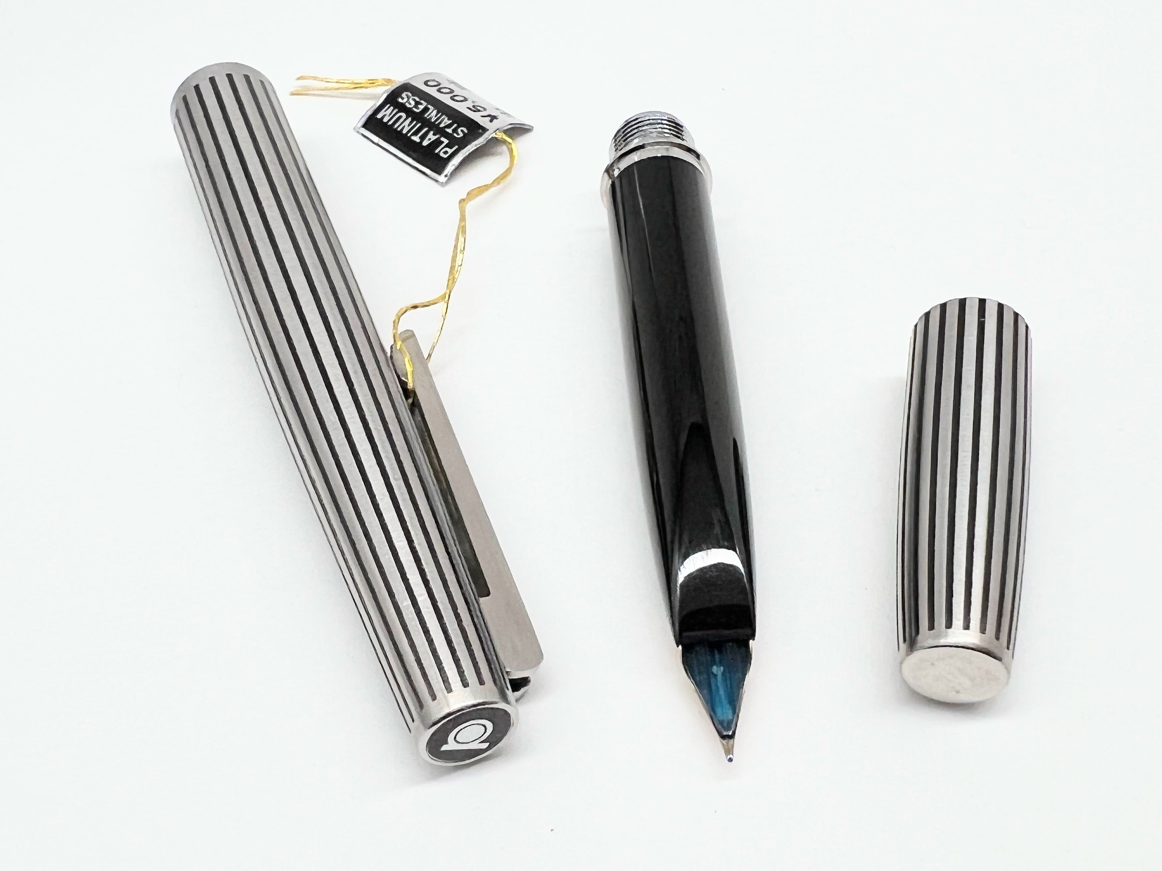 70s プラチナ ポケット ステンレス 万年筆（細字）18K WG