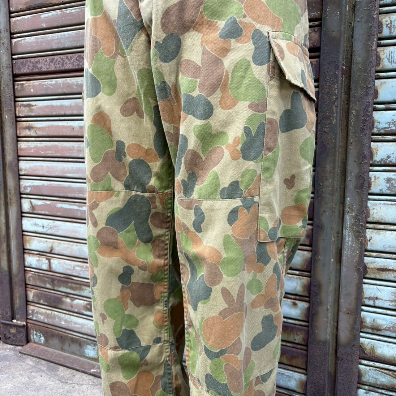80s オーストラリア軍 実物 DPCUカモ 迷彩 ヴィンテージ フィールド