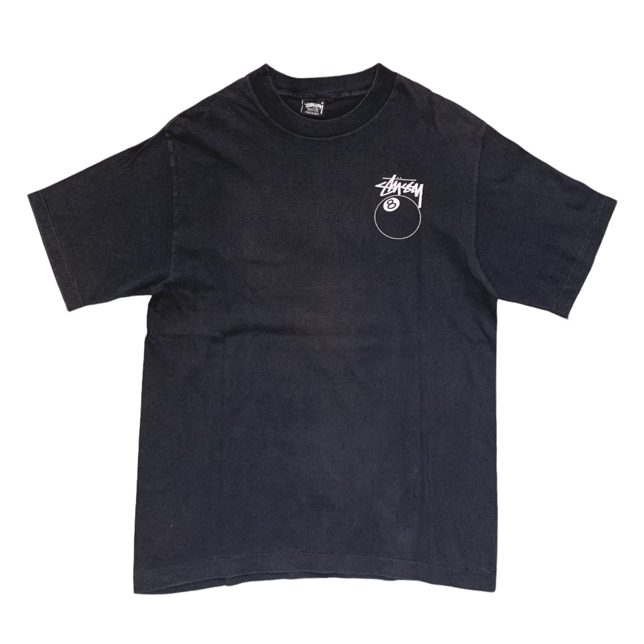 80's 黒タグ Old Stussy 8Ball T-Shirt M / オールドステューシー 8