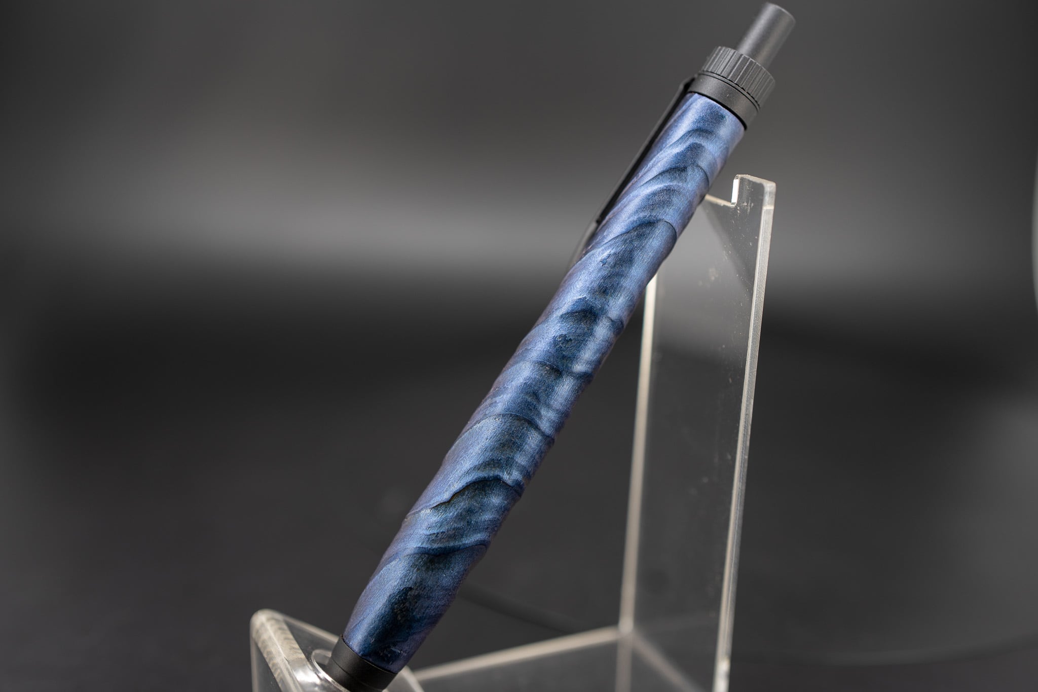 藍霞】杉 浮造り国産漆 受注生産品 | 木軸ペン工房 金杢犀