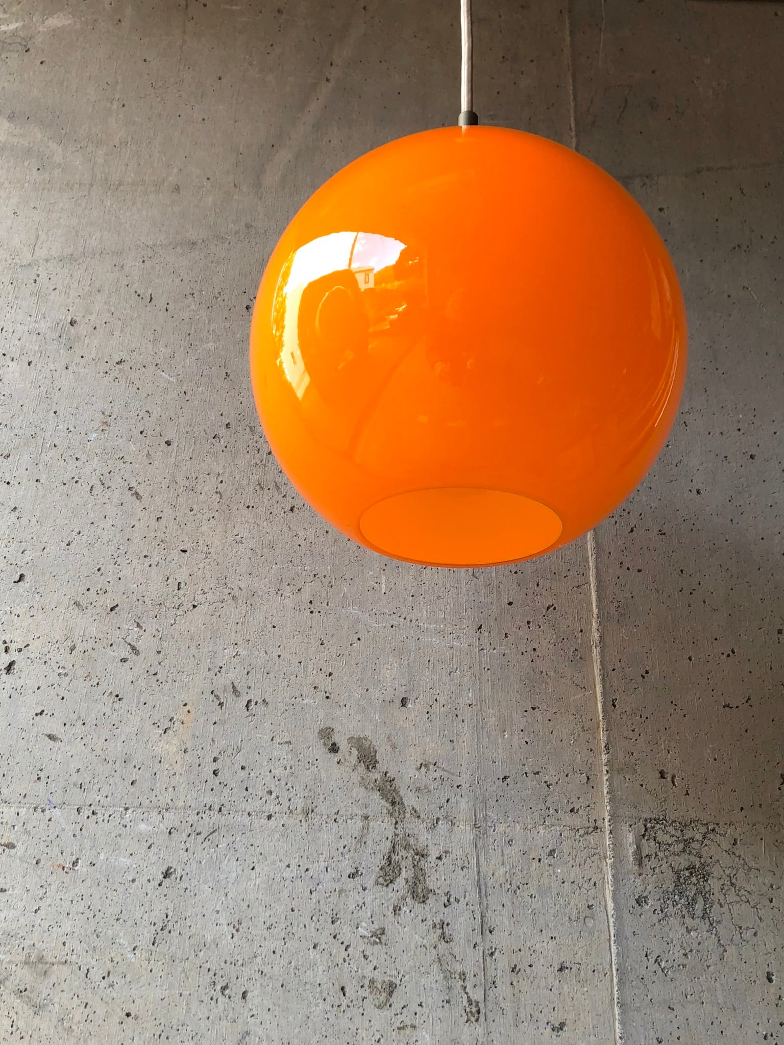 KAITO様‼️昭和レトロ照明ランプガラスカバー傘当時物レトロポップ