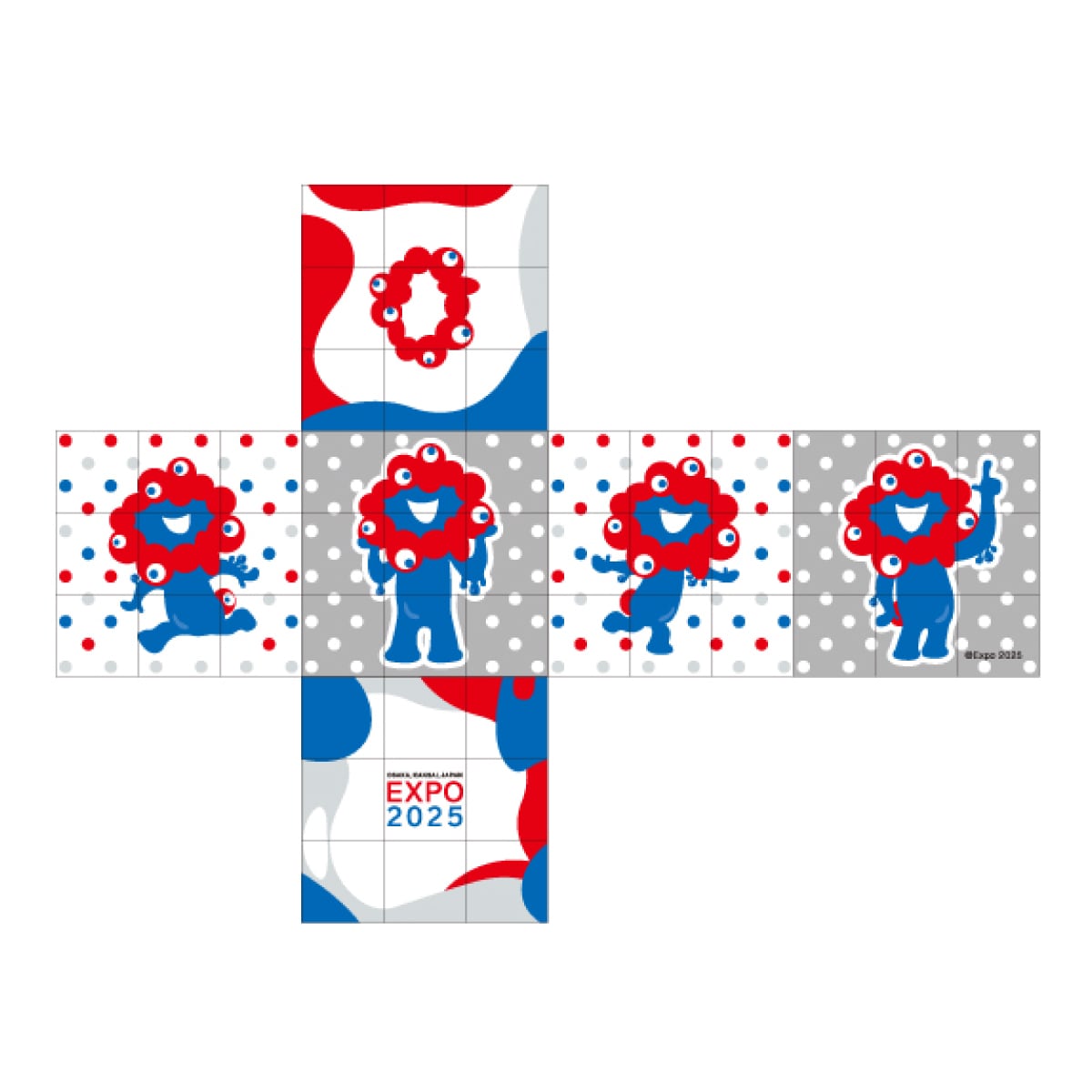 万博 ミャクミャク ルービックキューブ パズル ミャクミャク