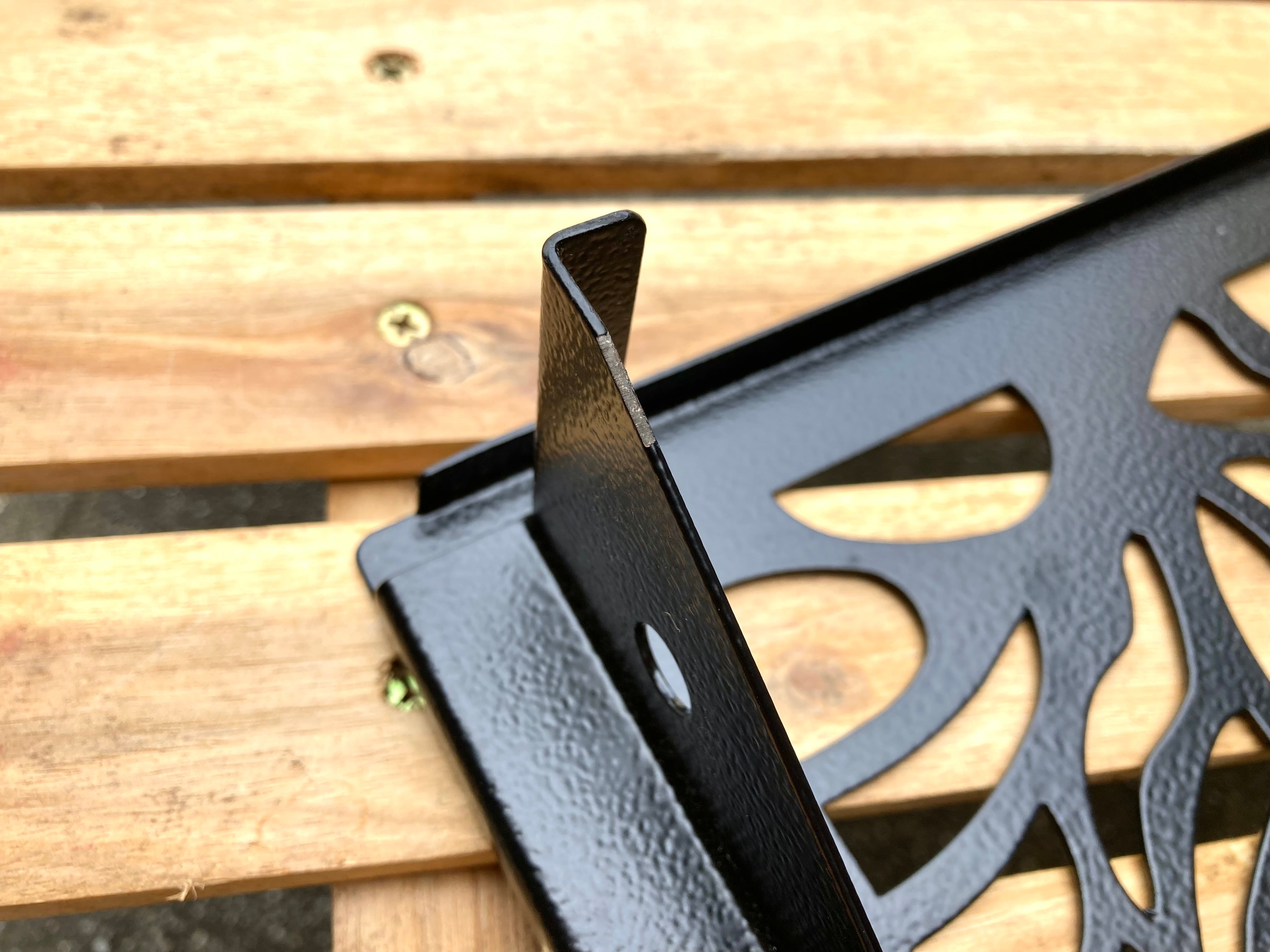 BLACK DESIGN アイアンプレート ノーマルタイプ2枚組