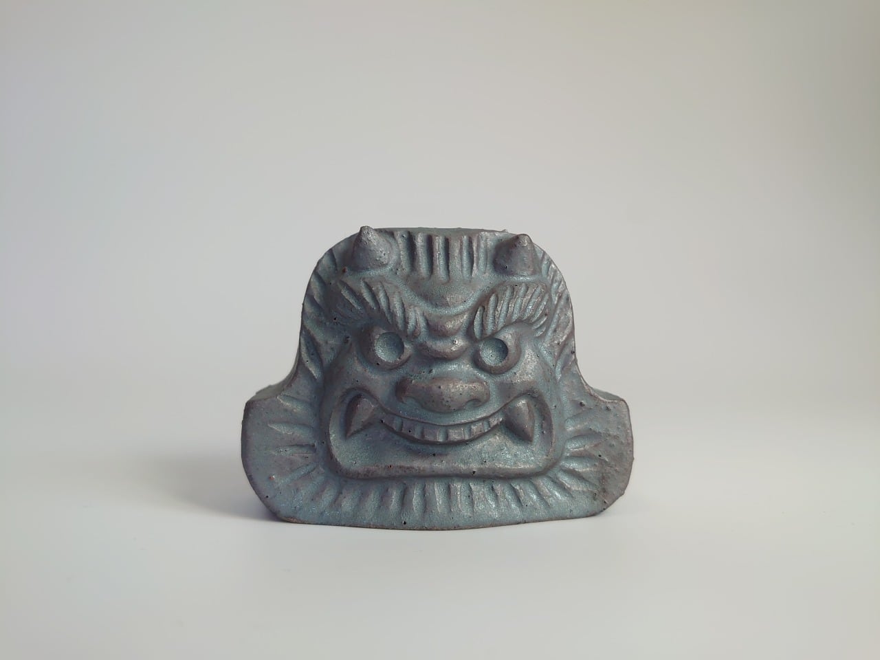 飾り瓦 露盤 狸 33cm四方 飾り瓦 露盤 狸 33cm四方 飾り瓦 露盤 狸