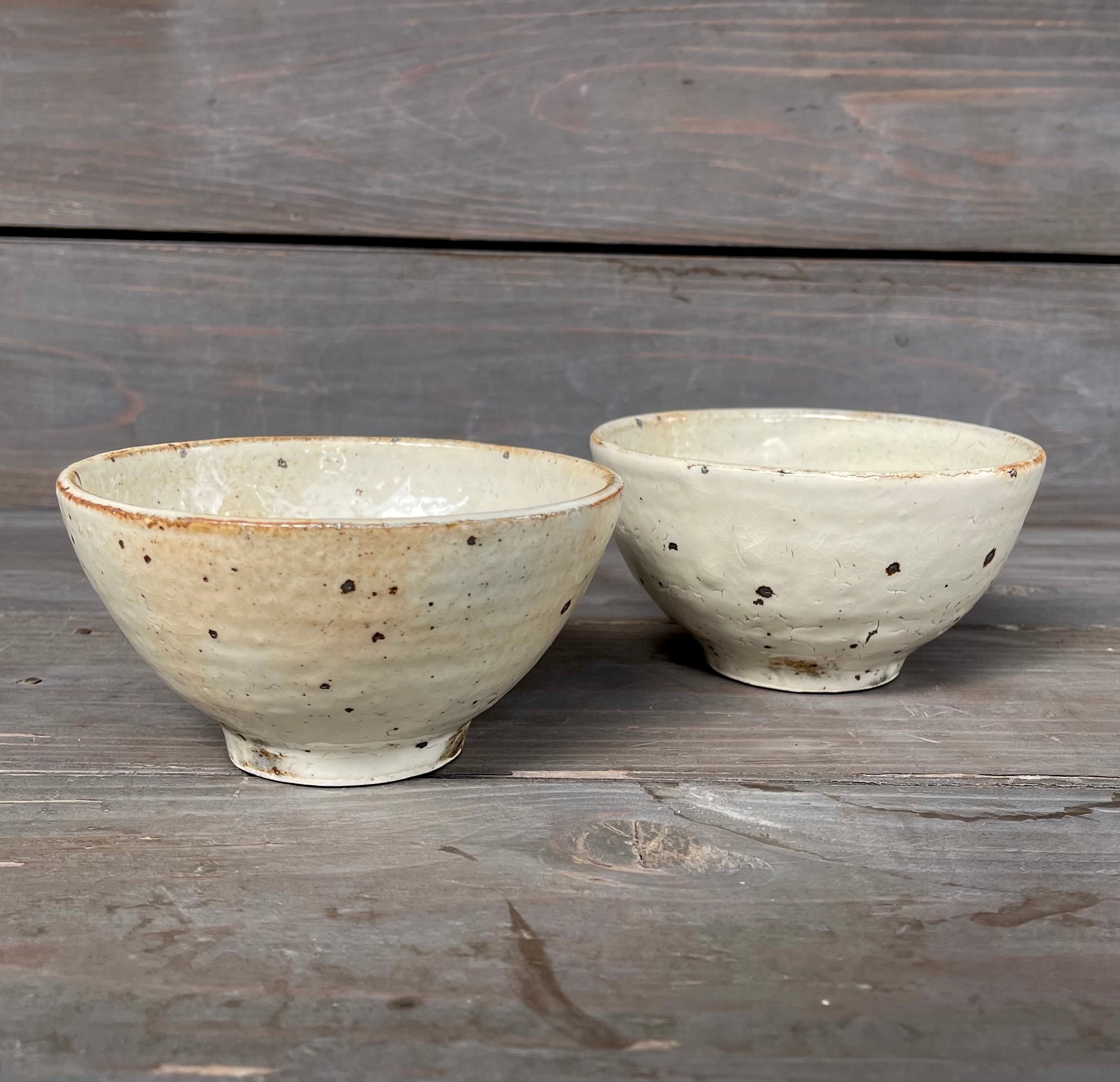 粉引飯碗・中 | 風ン谷淳窯 オンラインショップ