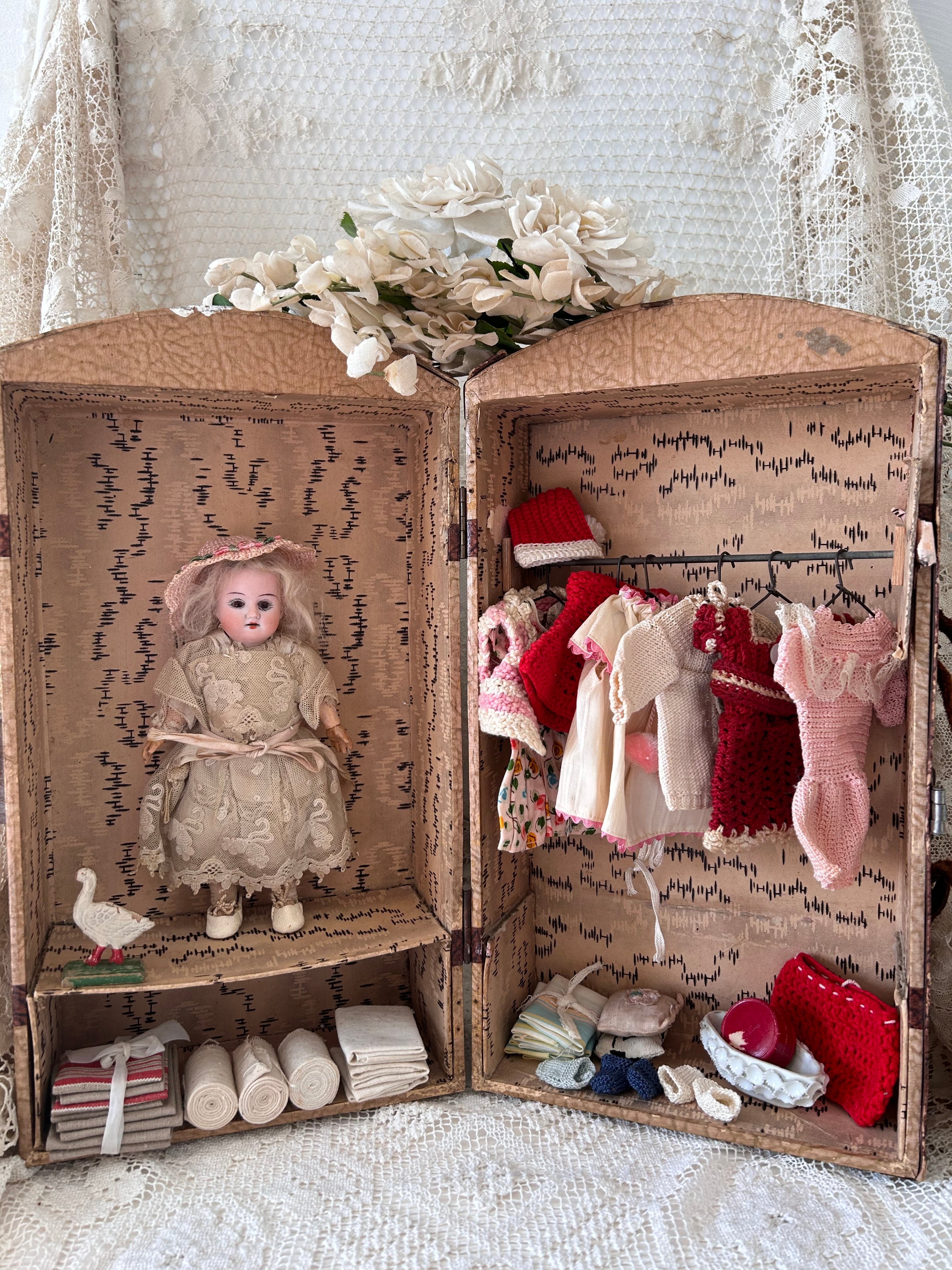 稀少・フランスアンティーク フレンチミニョネット オリジナルボックス