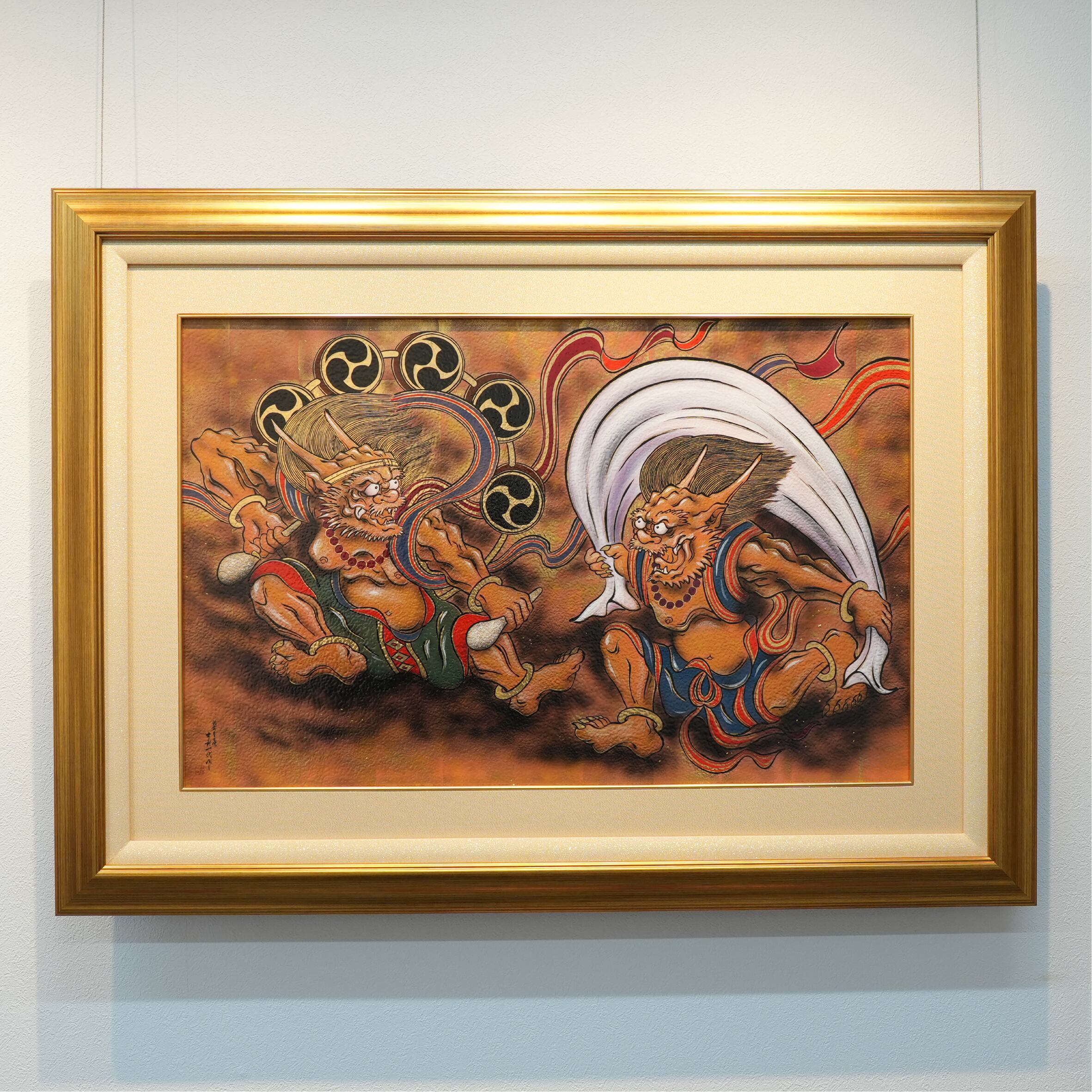 随心堂】 風神雷神図 美術品 有田焼 df5ae1c6c42f8ceabafeb6da0a5d88