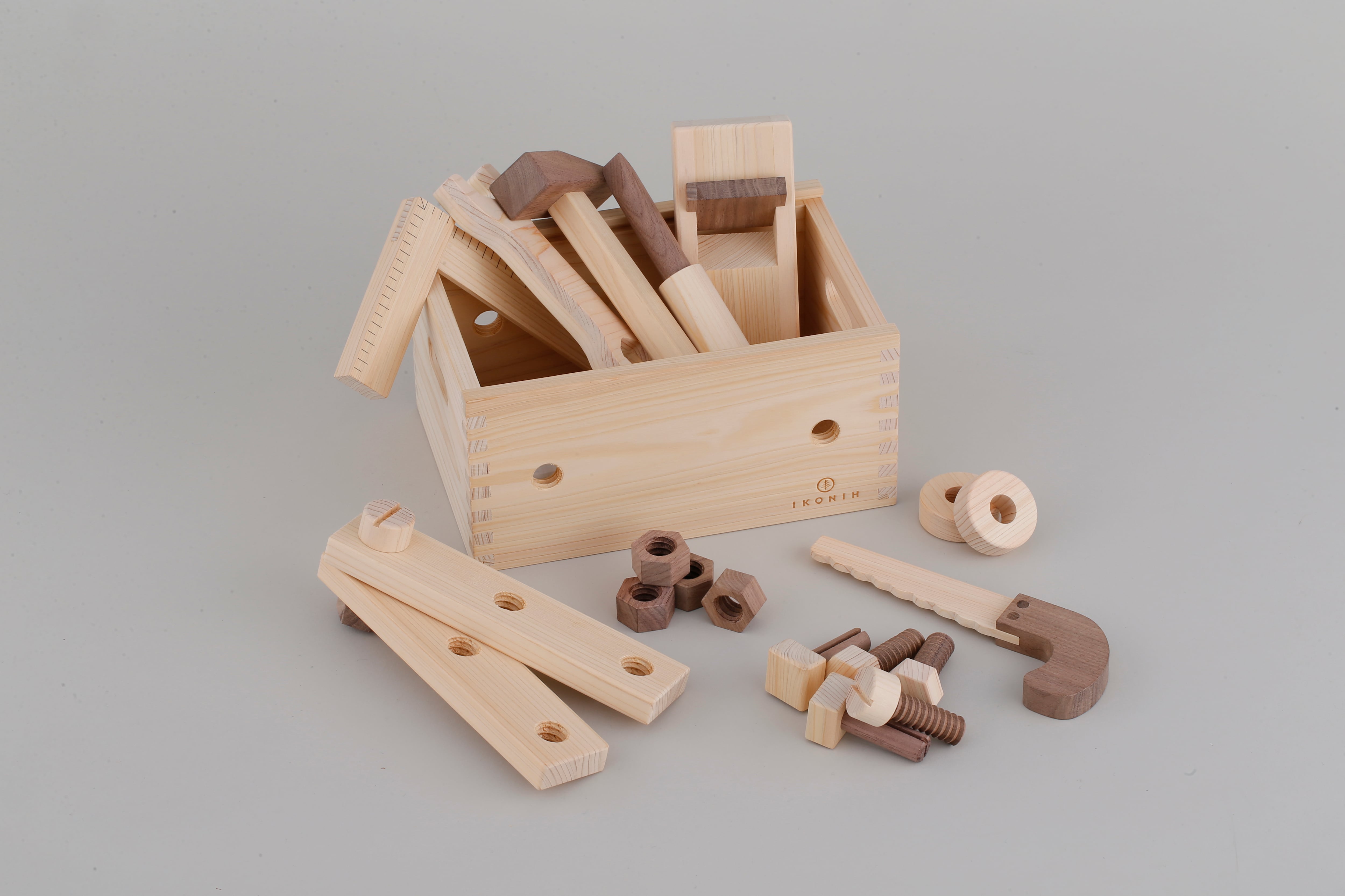 大工セット WORKING SET | 木のおもちゃ 知育 巧緻性 | 木のおもちゃ