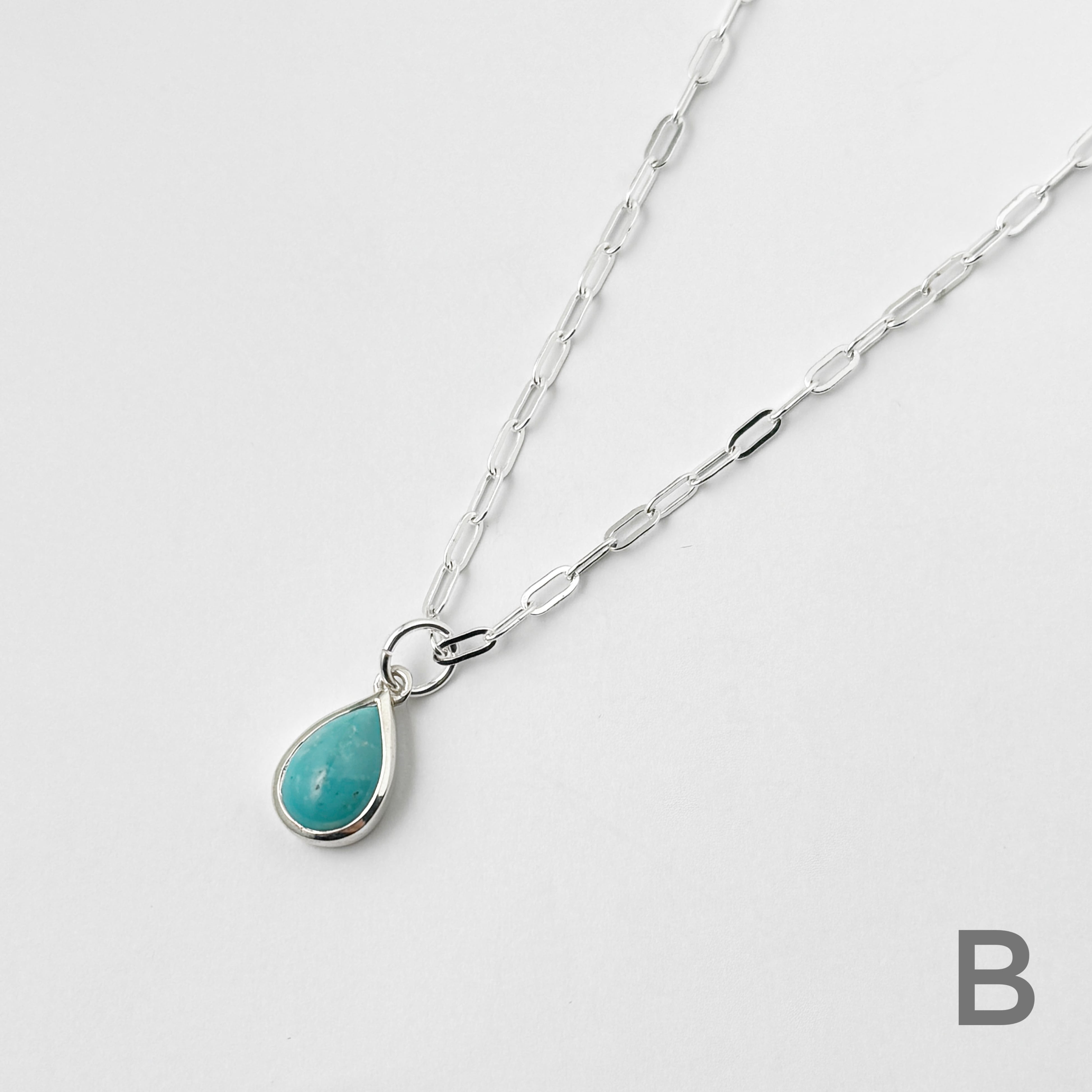 Lagoon Original アリゾナ ターコイズ ドロップ型 ペンダント | 【公式