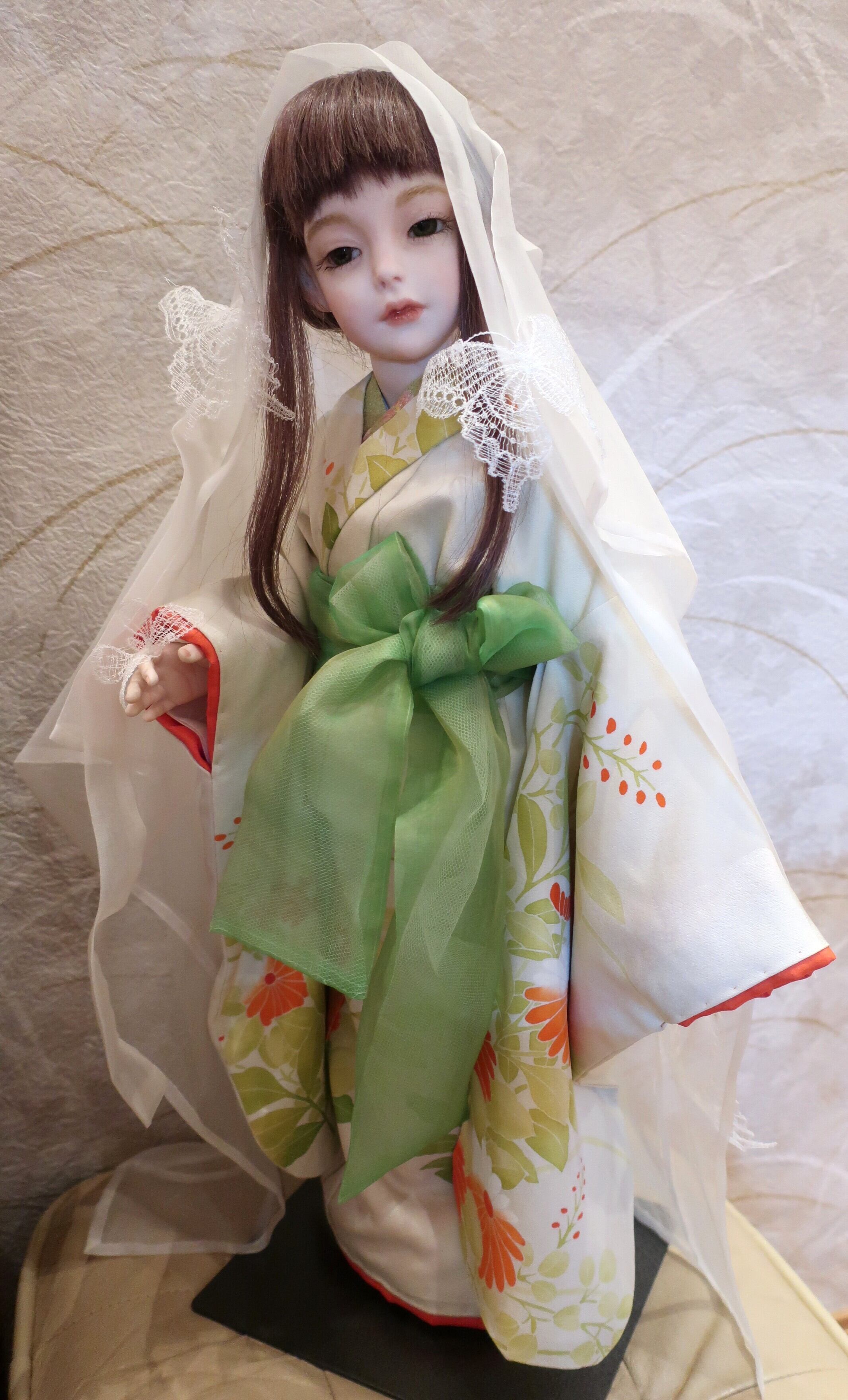 儚い夢（約61cm）ビスクドール | 創作人形館ミワドールBASE店