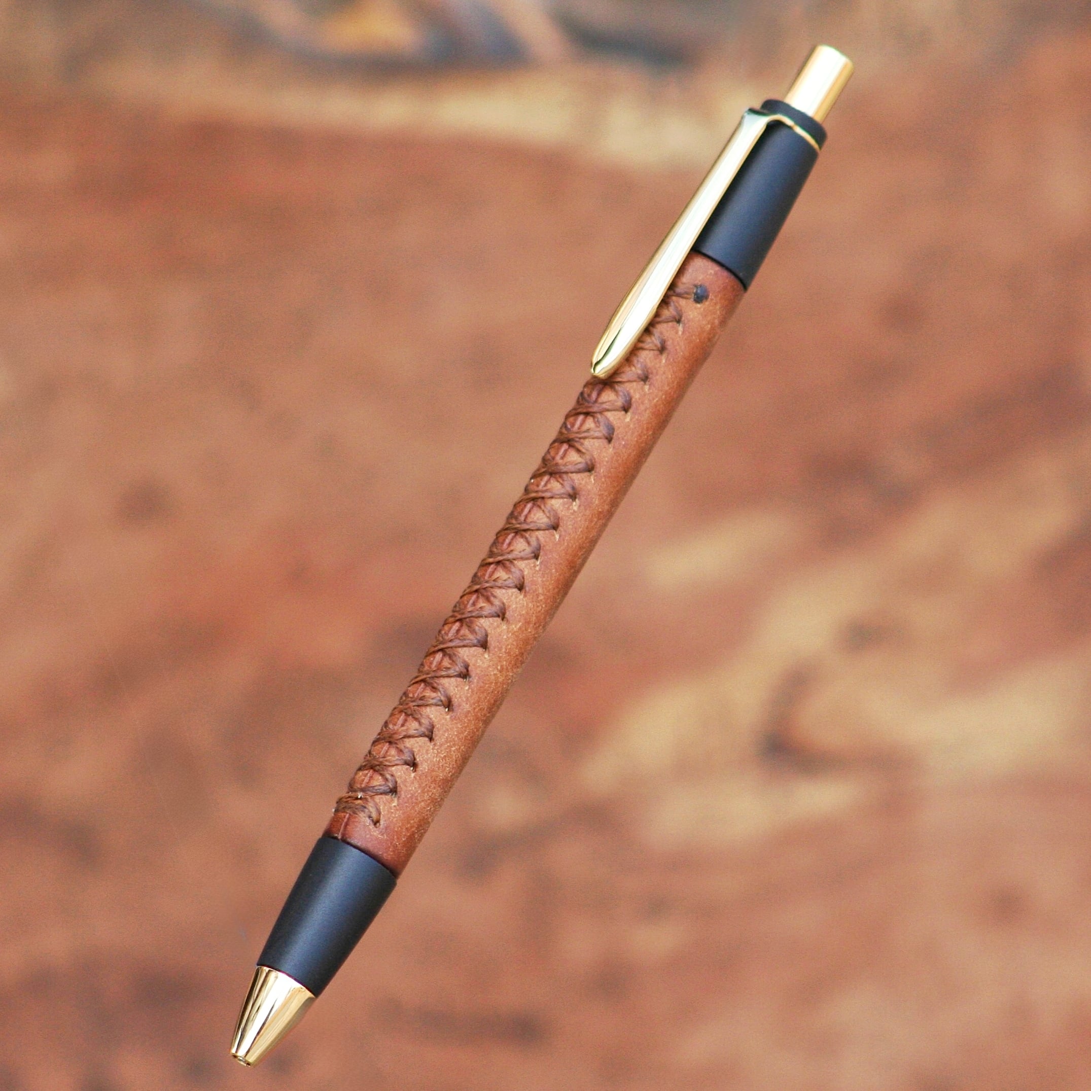 革軸ペン プエブロ コニャック シックザール schicksal Schicksal