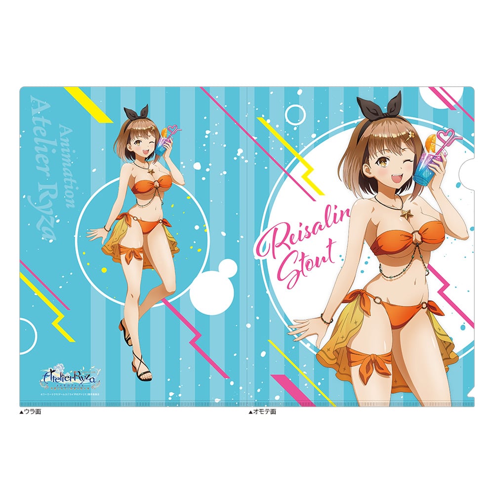 ライザのアトリエ 非売品 コラボ ライザ A4 クリアファイル コミケ