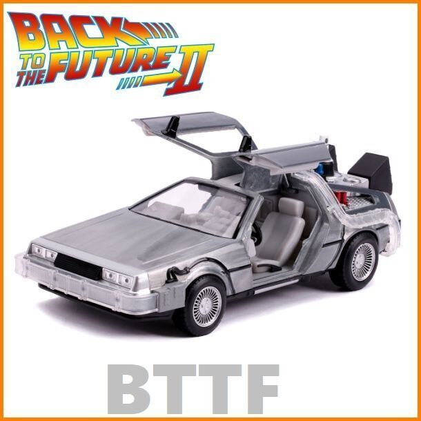 キャラウィール 1/64デロリアン カスタム品 バックトゥーザ