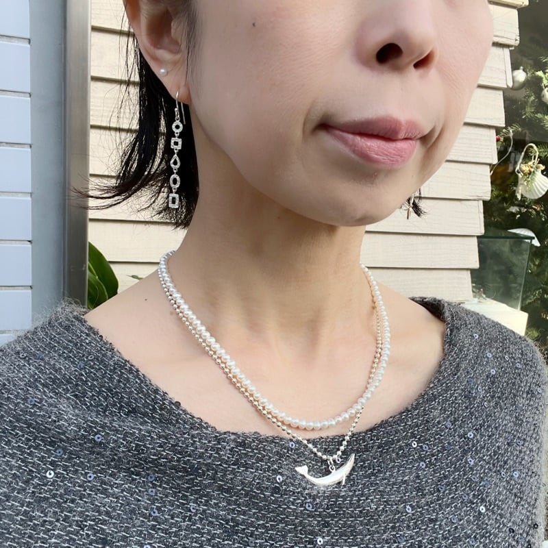 ホエール ペンダント （チェーン オプション） 鯨 クジラ くじら