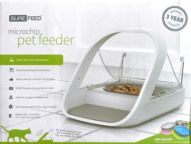 SureFeed シュアーフィーダー 個体識別 猫 餌 給餌器 多頭飼い