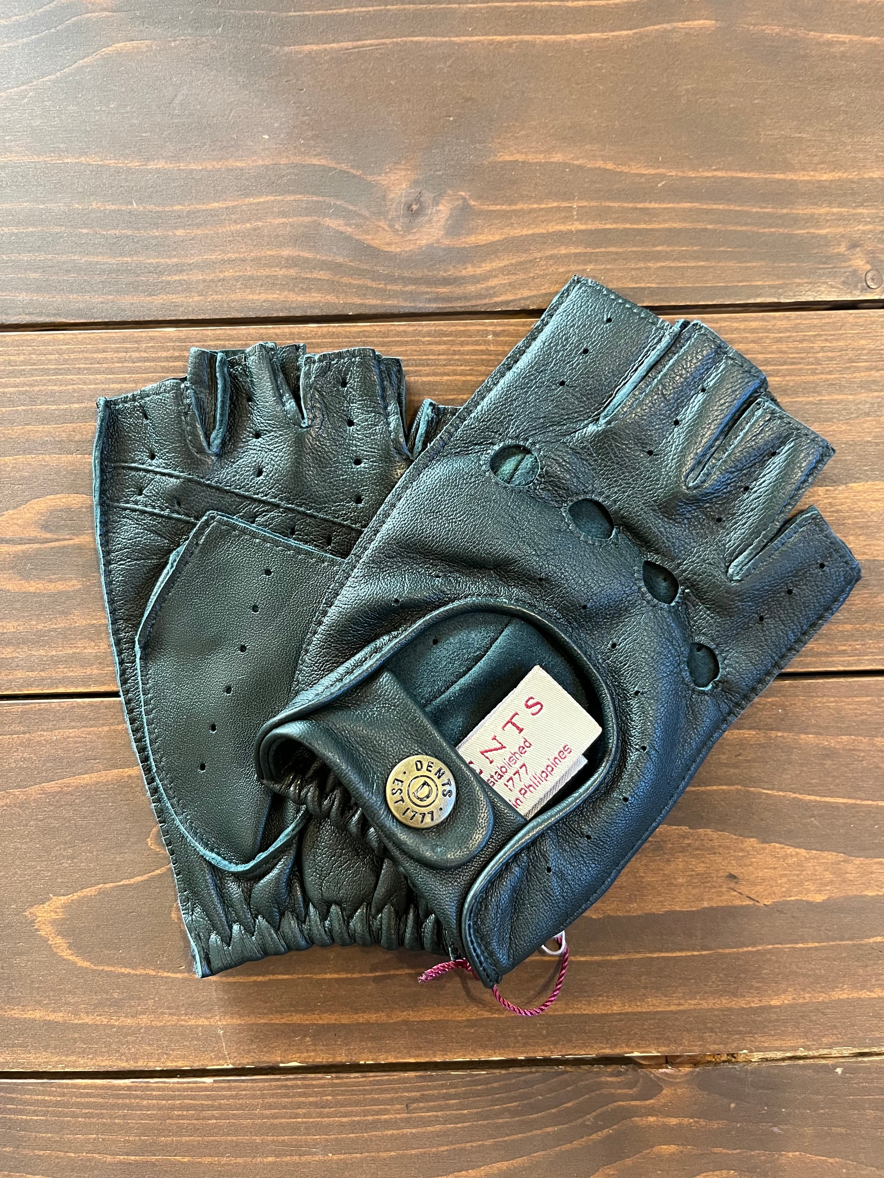 フィンガーレスドライビンググローブ(ブリティッシュグリーン