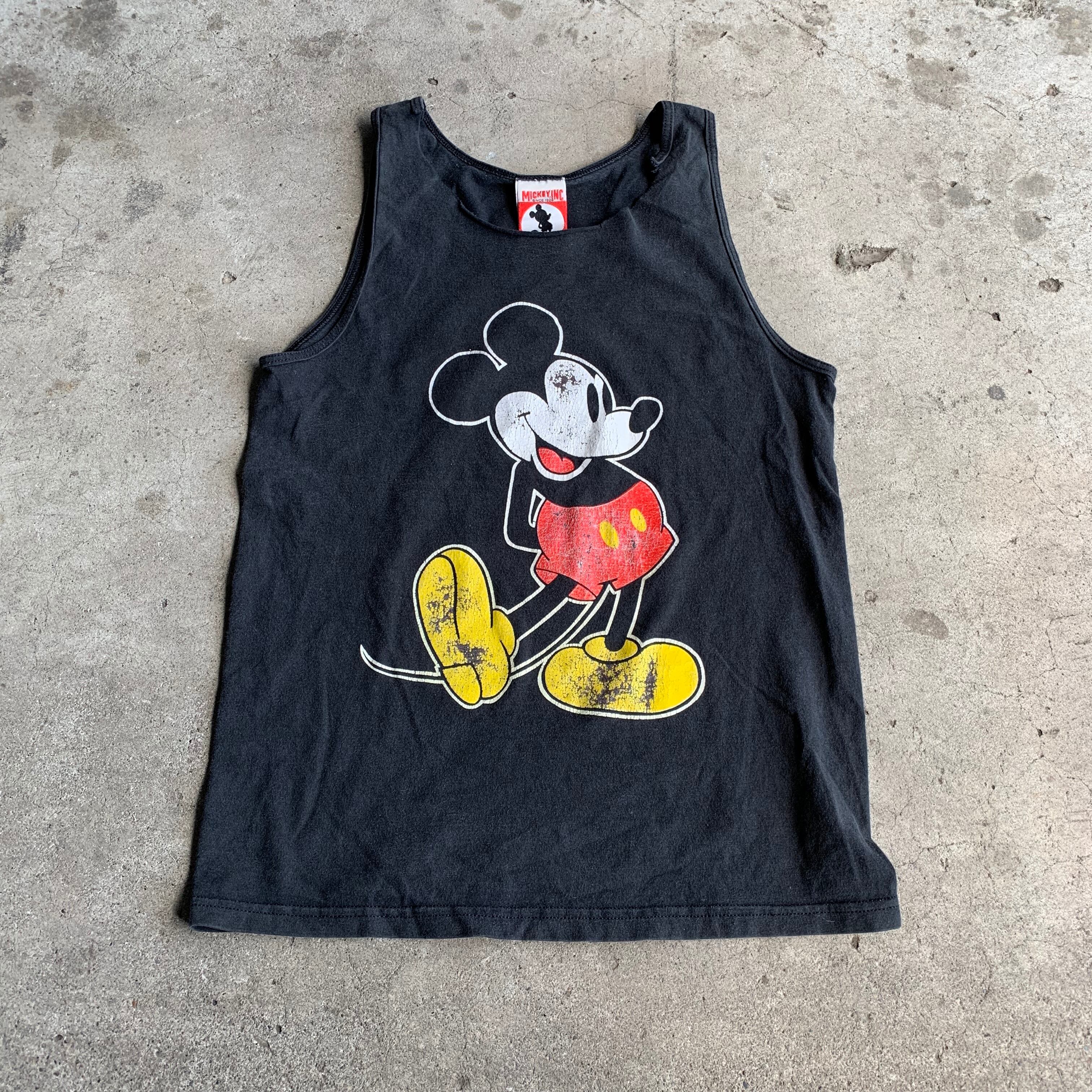 1980 ー 90 ' s Vintage Disney Tank Top 90s Disney ミッキーマウス