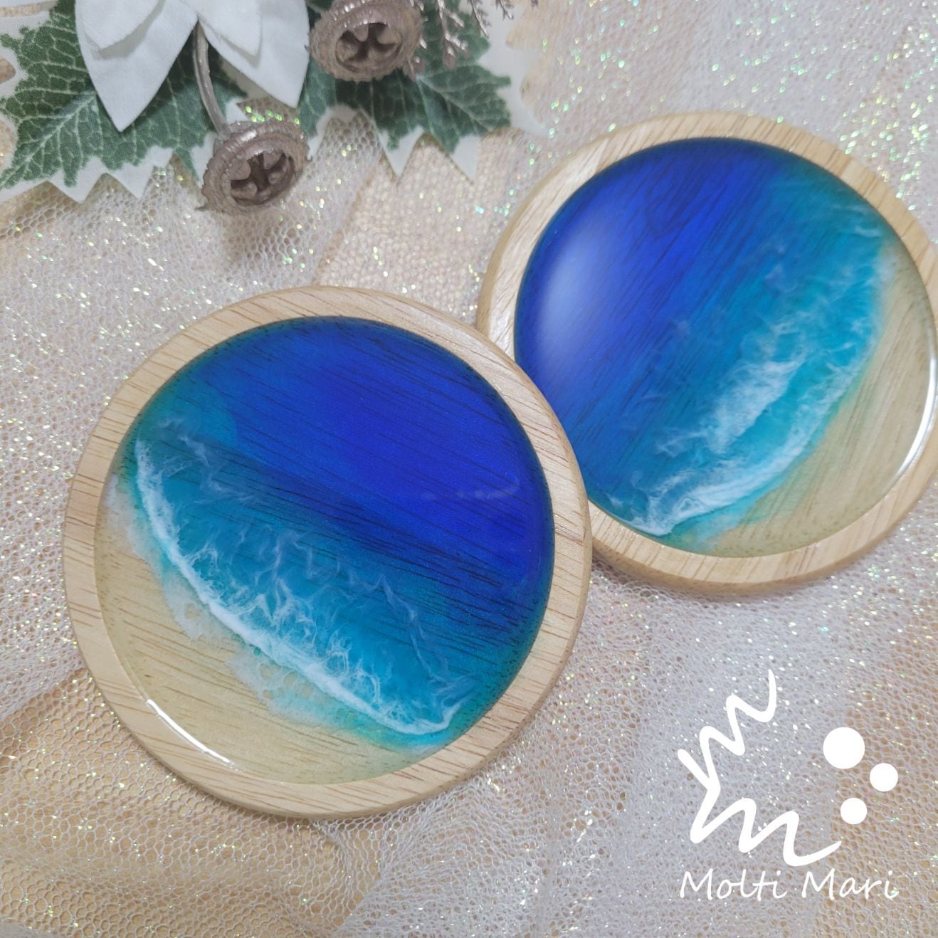 研磨品 十勝石玲瓏 複合色レインボーオブシディアン 研磨品 十勝石玲瓏