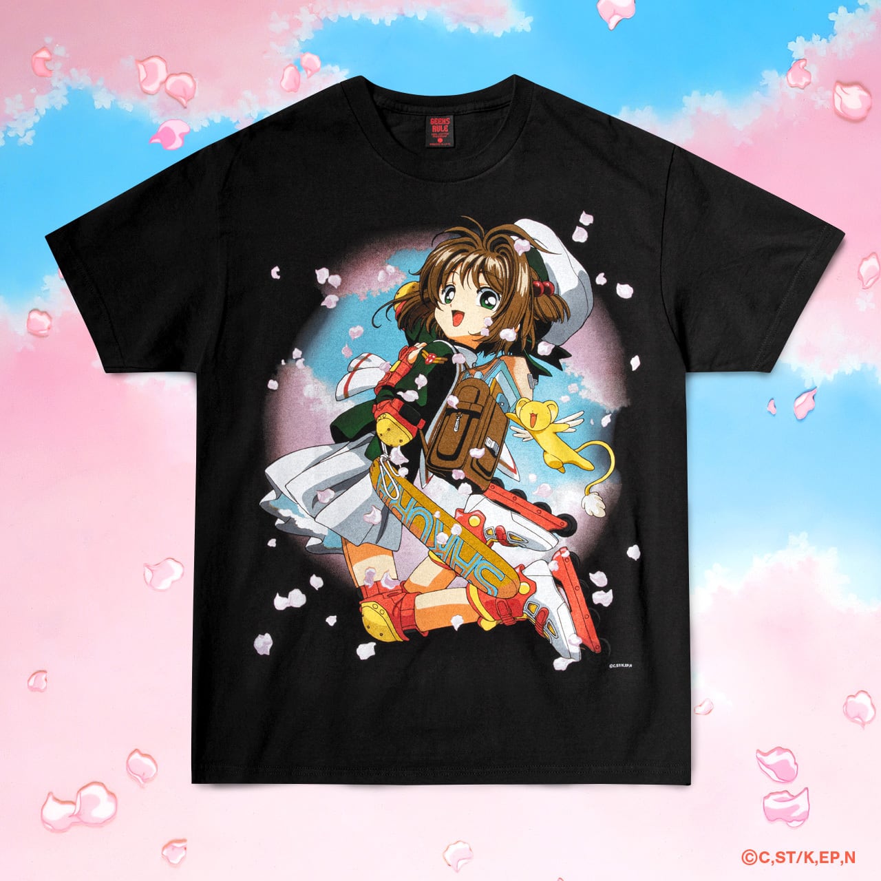 PERFECT BLUE × GEEKS RULE 15 SILKSCREEN PRINTING T SHIRT Vol.3