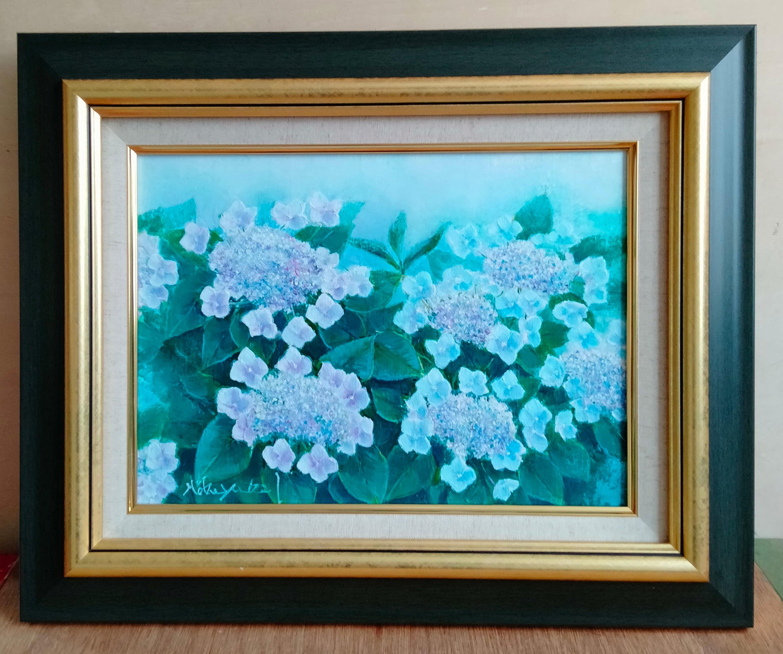 油絵 秋彩（旧・北海道庁舎)F3 洋画家 池畠 史幸 新作肉筆画 油絵