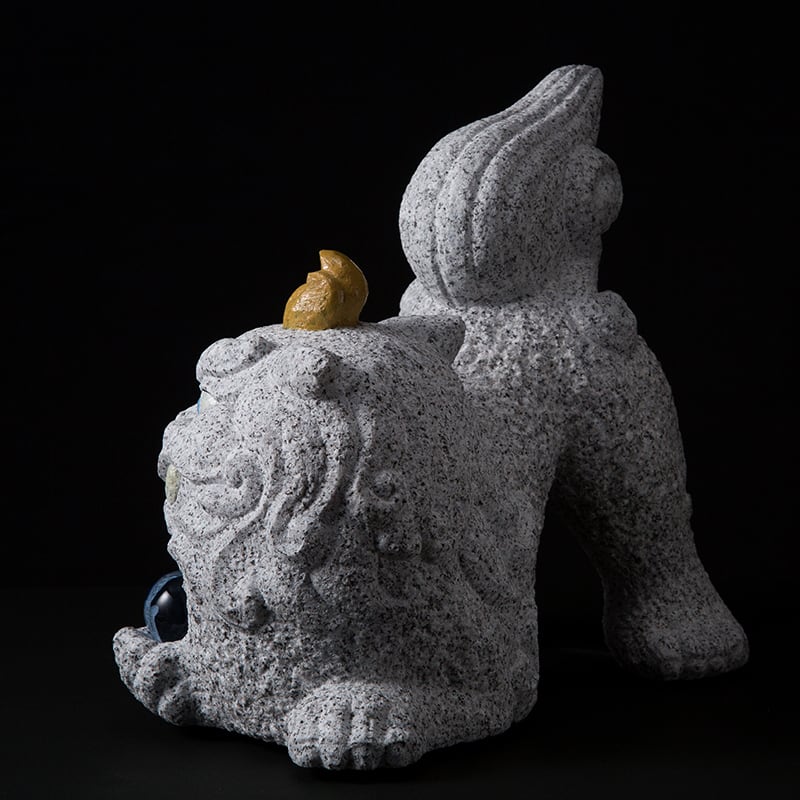 庵治 石獅子] 運こま | 庵治石屋